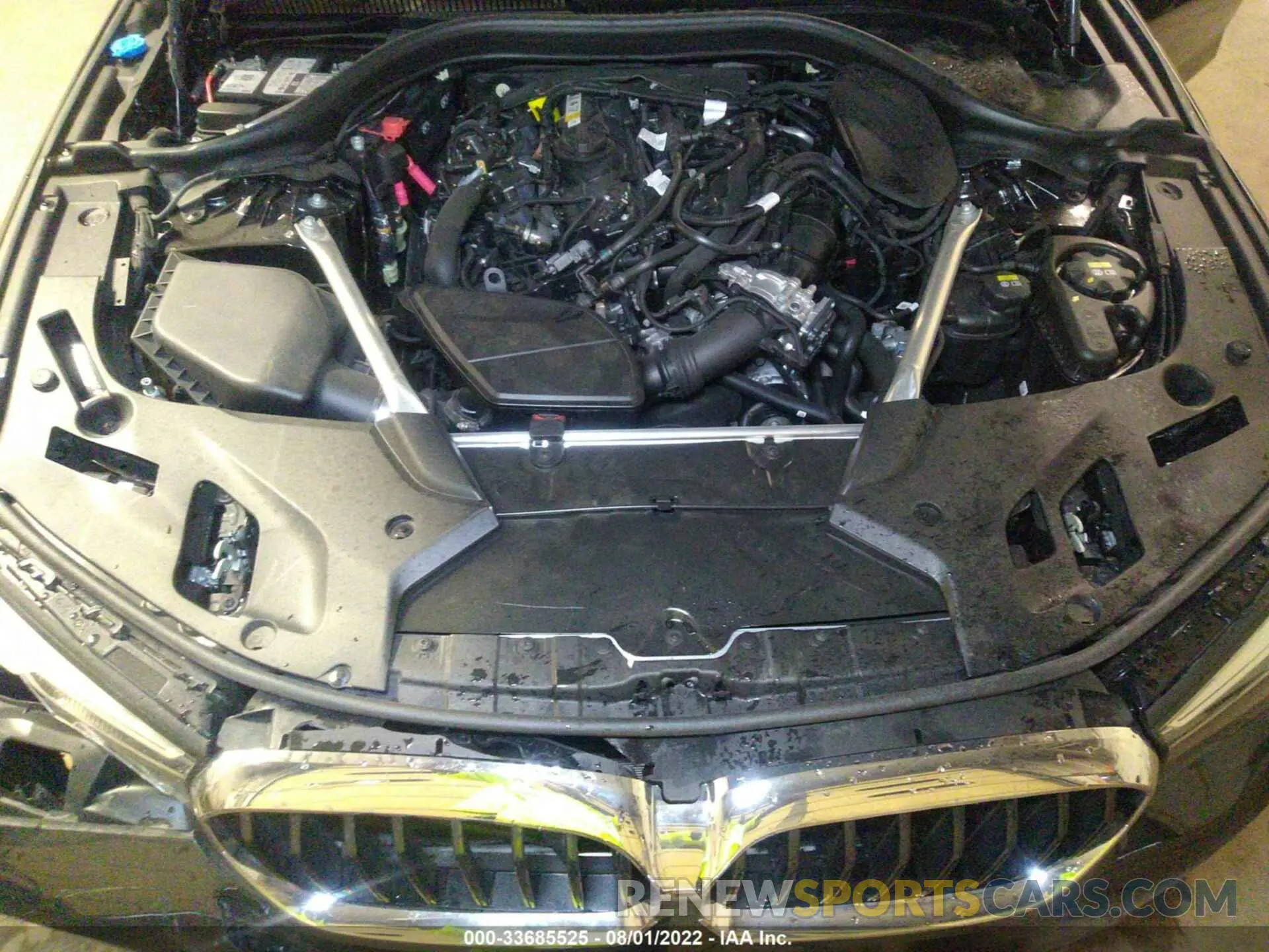 10 Фотография поврежденного автомобиля WBA13BJ01NWX62017 BMW 5 SERIES 2022