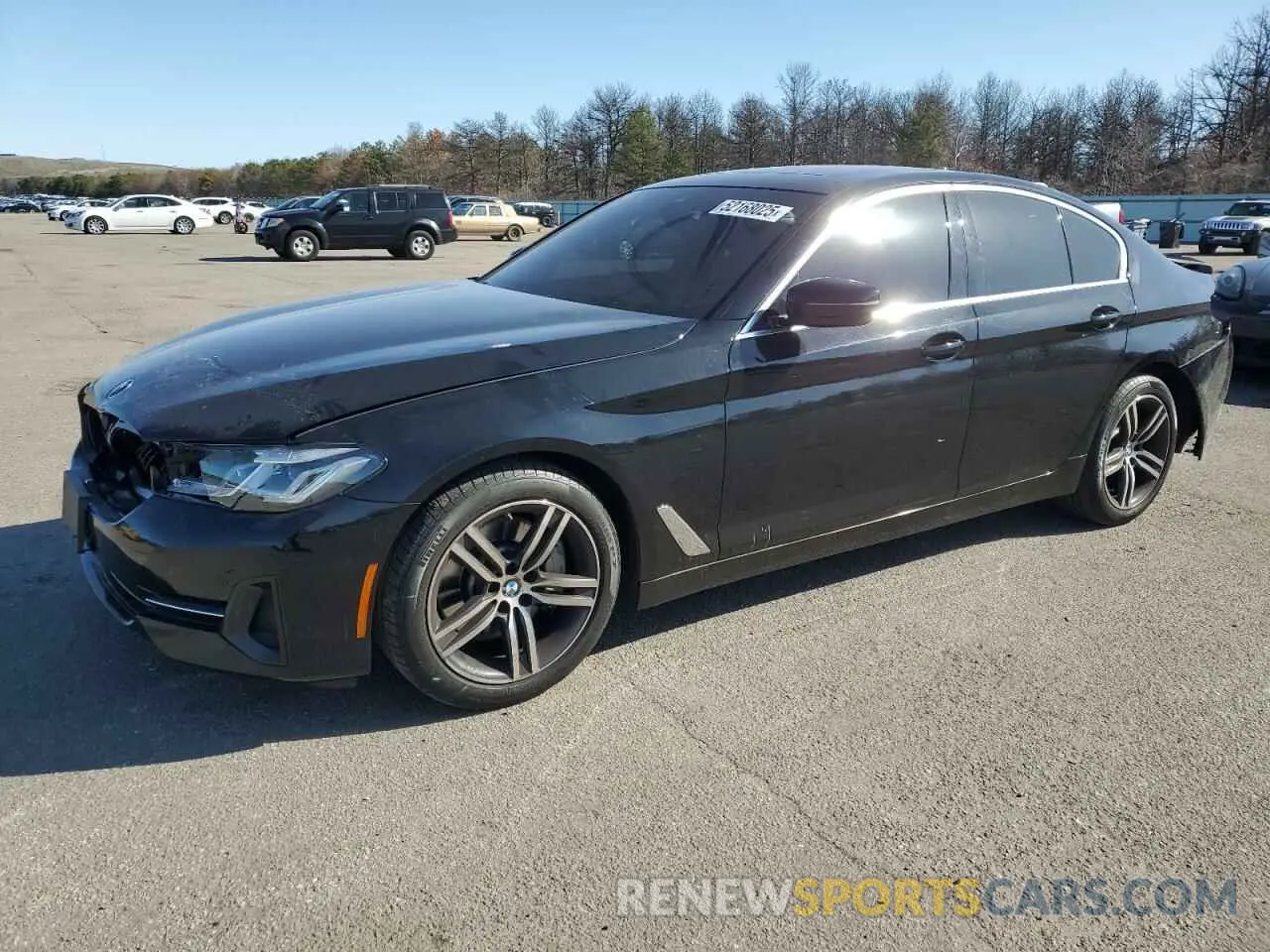 1 Photograph of a damaged car WBA13BJ04NWX65199 BMW 5 SERIES 2022