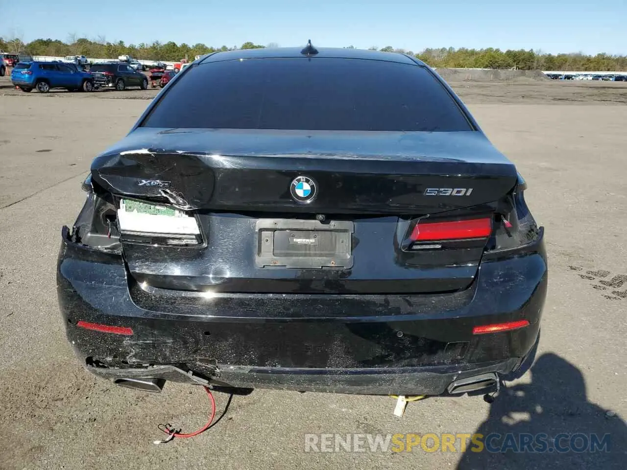 6 Photograph of a damaged car WBA13BJ04NWX65199 BMW 5 SERIES 2022