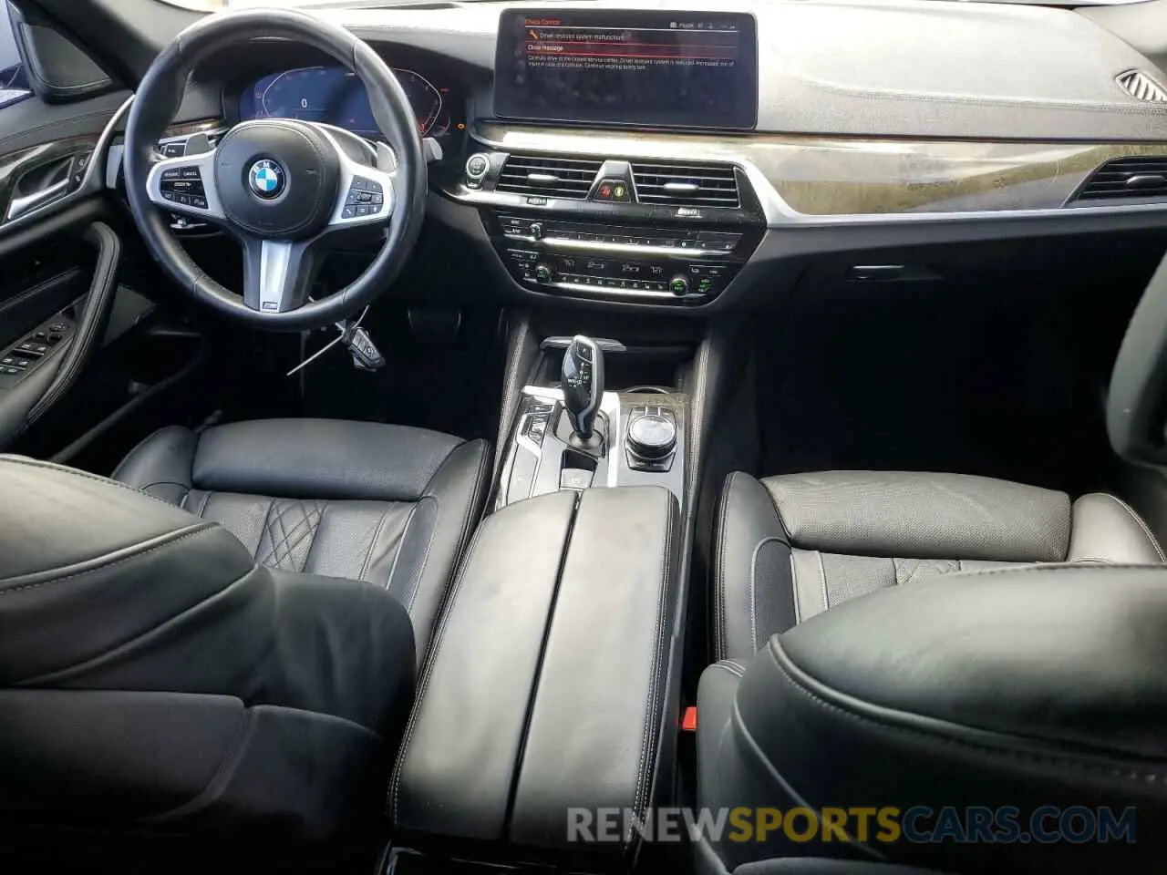 8 Фотография поврежденного автомобиля WBA53BH02NWX44049 BMW 5 SERIES 2022