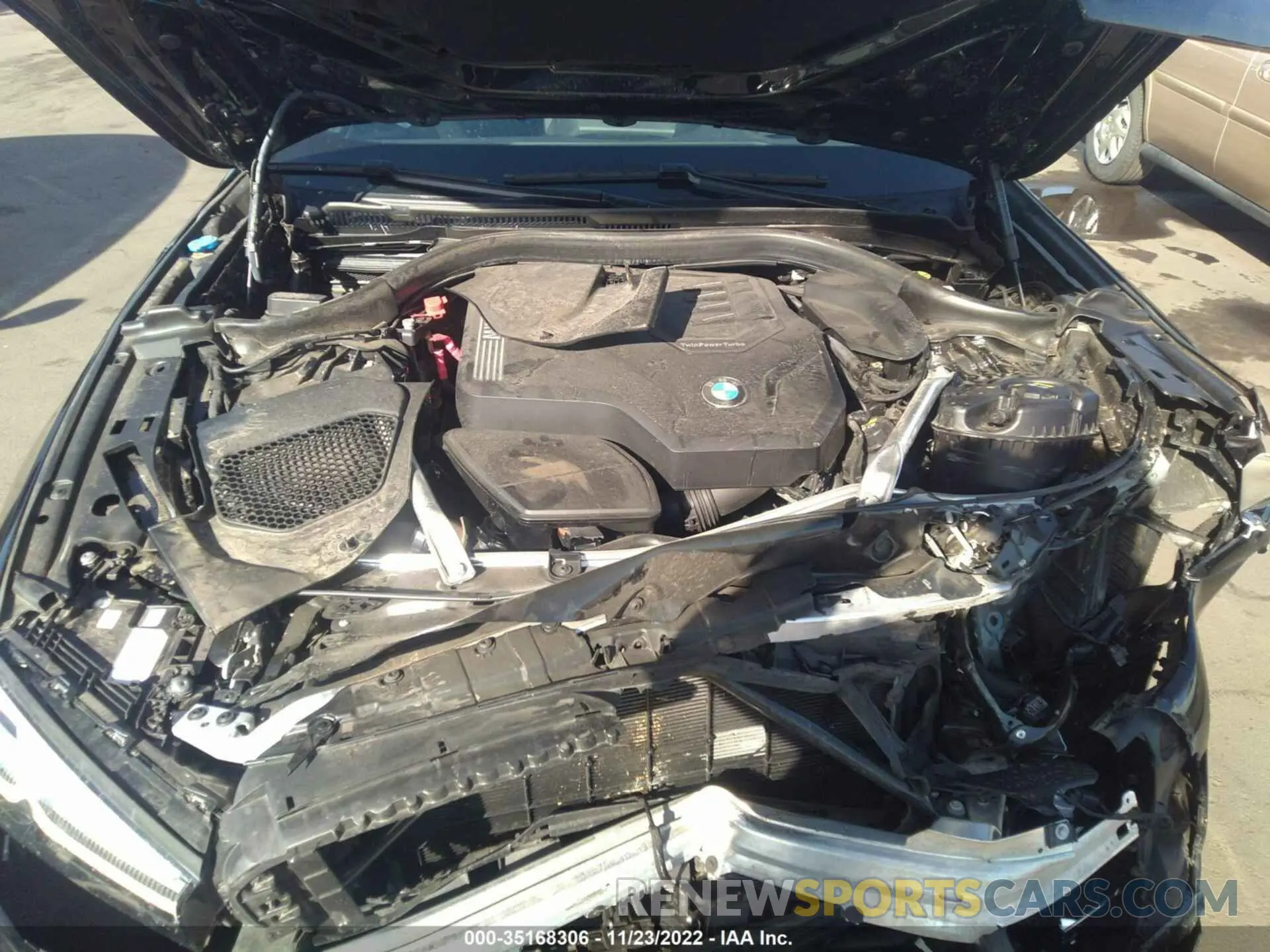 10 Photograph of a damaged car WBA53BH05NWX52999 BMW 5 SERIES 2022