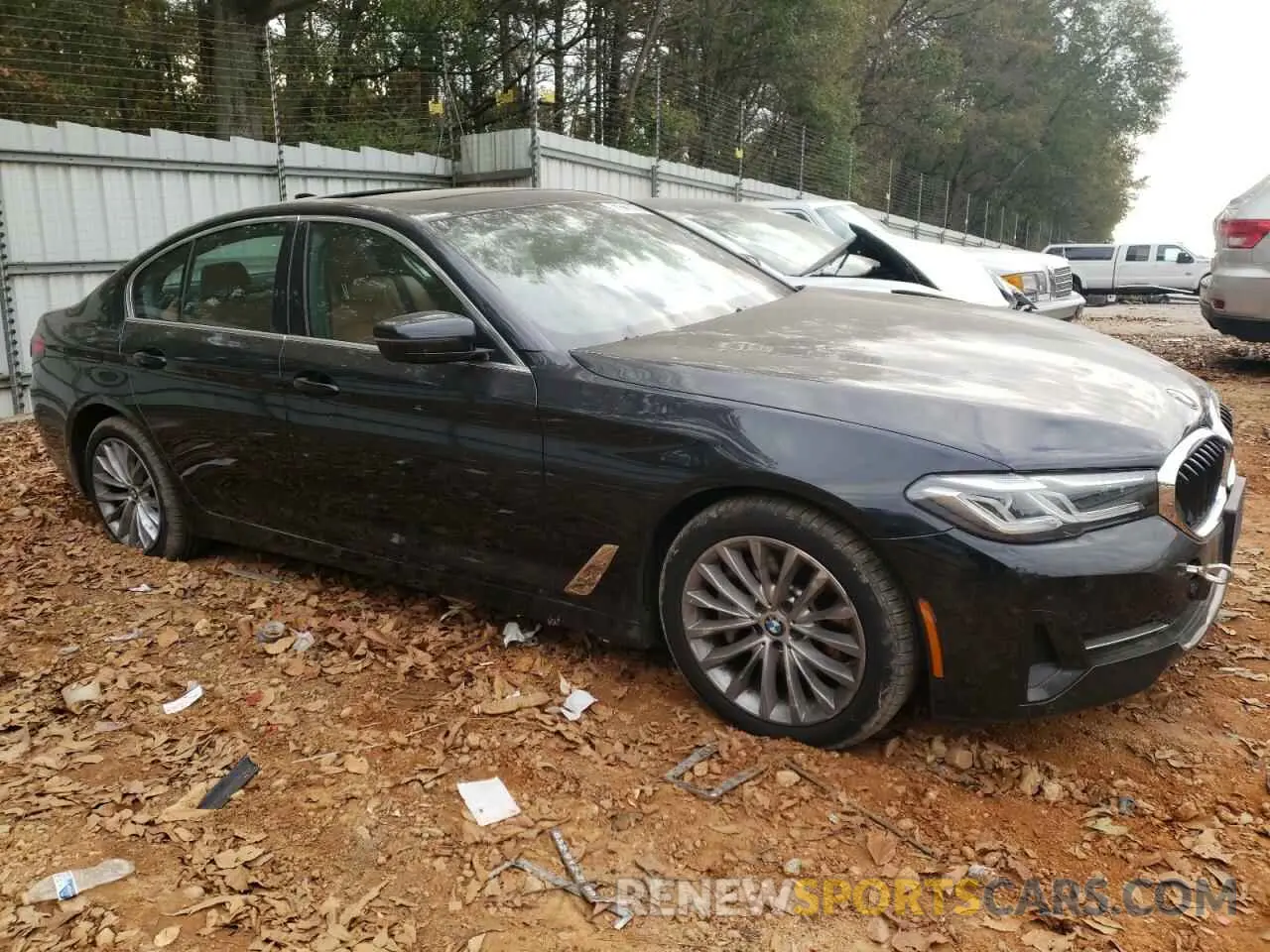4 Photograph of a damaged car WBA53BH08NCH98895 BMW 5 SERIES 2022