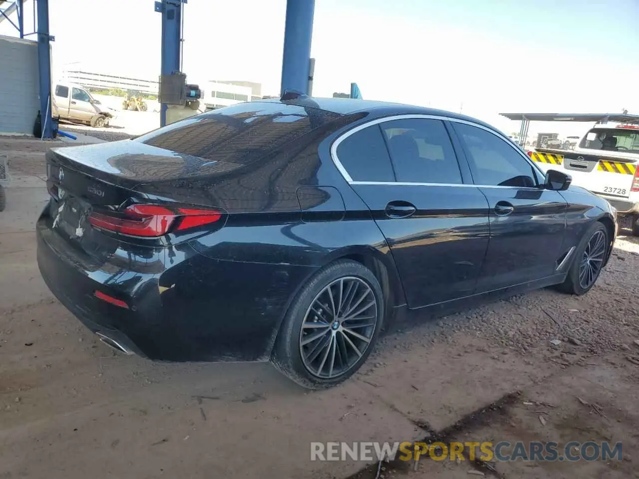 3 Photograph of a damaged car WBA53BH0XNWX82757 BMW 5 SERIES 2022