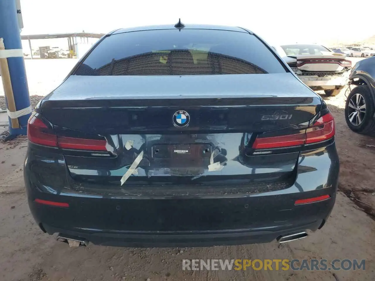 6 Photograph of a damaged car WBA53BH0XNWX82757 BMW 5 SERIES 2022
