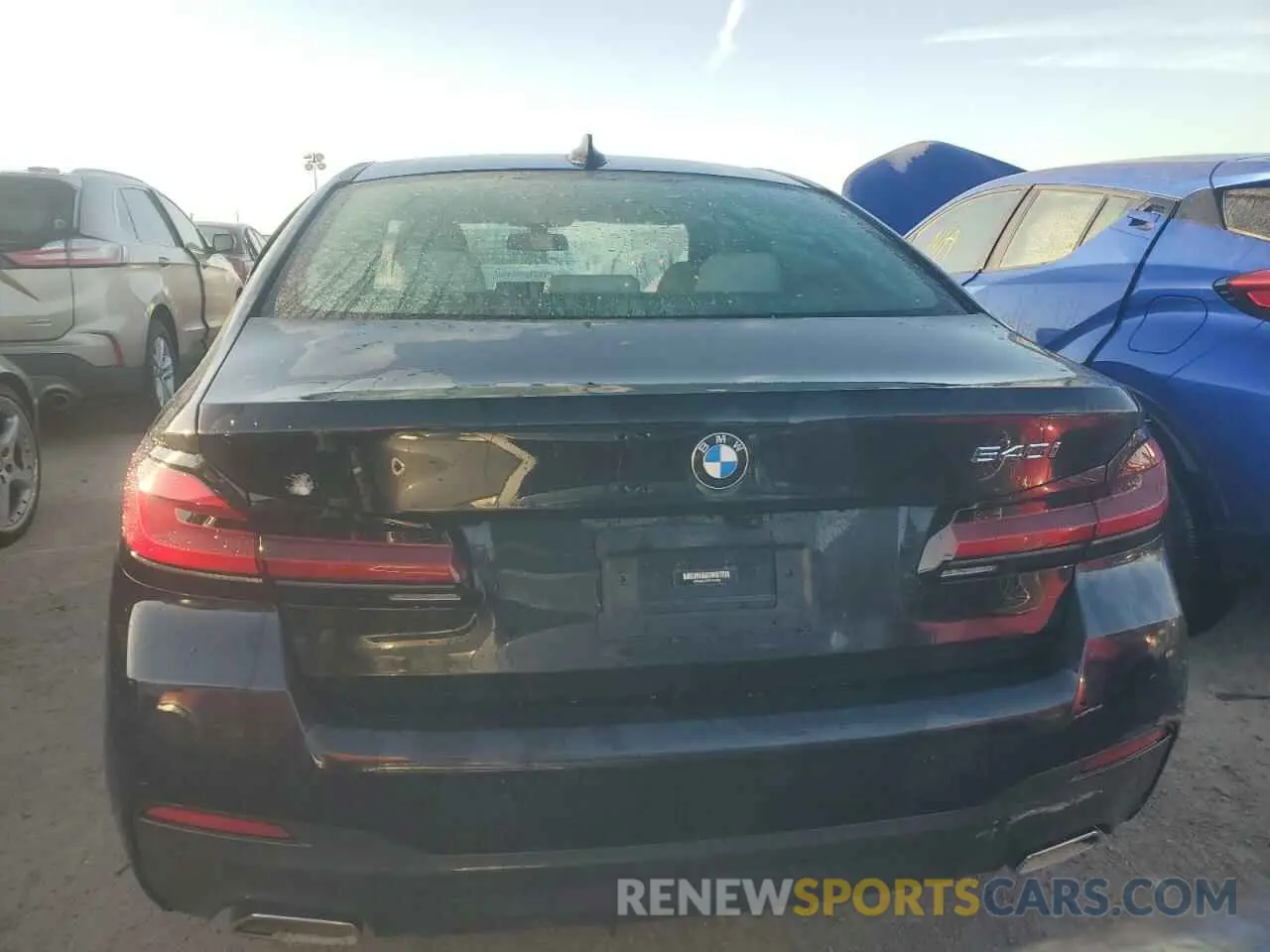 6 Фотография поврежденного автомобиля WBA53BJ04NCJ54334 BMW 5 SERIES 2022