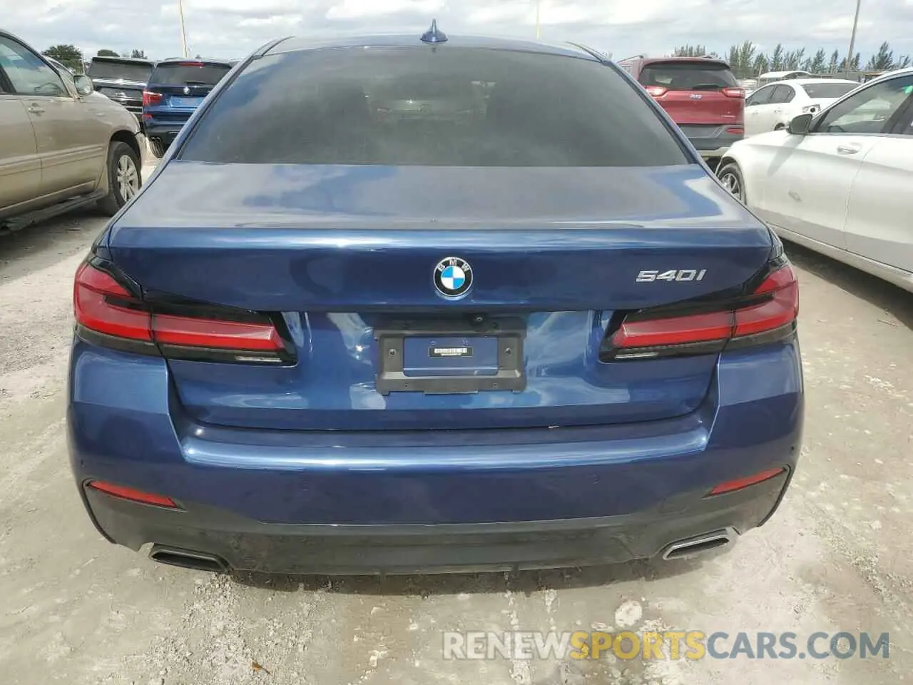 6 Фотография поврежденного автомобиля WBA53BJ04NWX51742 BMW 5 SERIES 2022