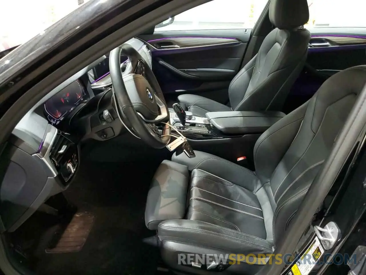 7 Фотография поврежденного автомобиля WBA73BJ08NWX56967 BMW 5 SERIES 2022