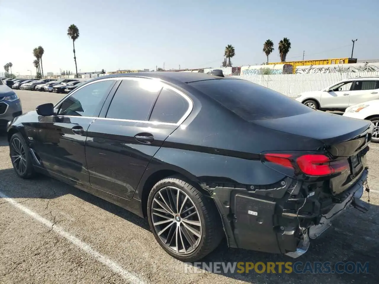2 Photograph of a damaged car WBA13AG0XPCL31570 BMW 5 SERIES 2023