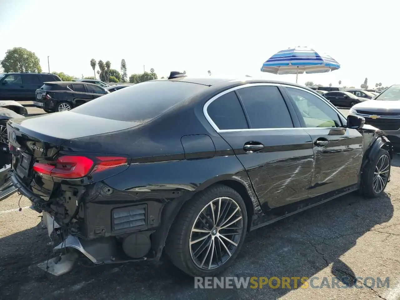 3 Photograph of a damaged car WBA13AG0XPCL31570 BMW 5 SERIES 2023