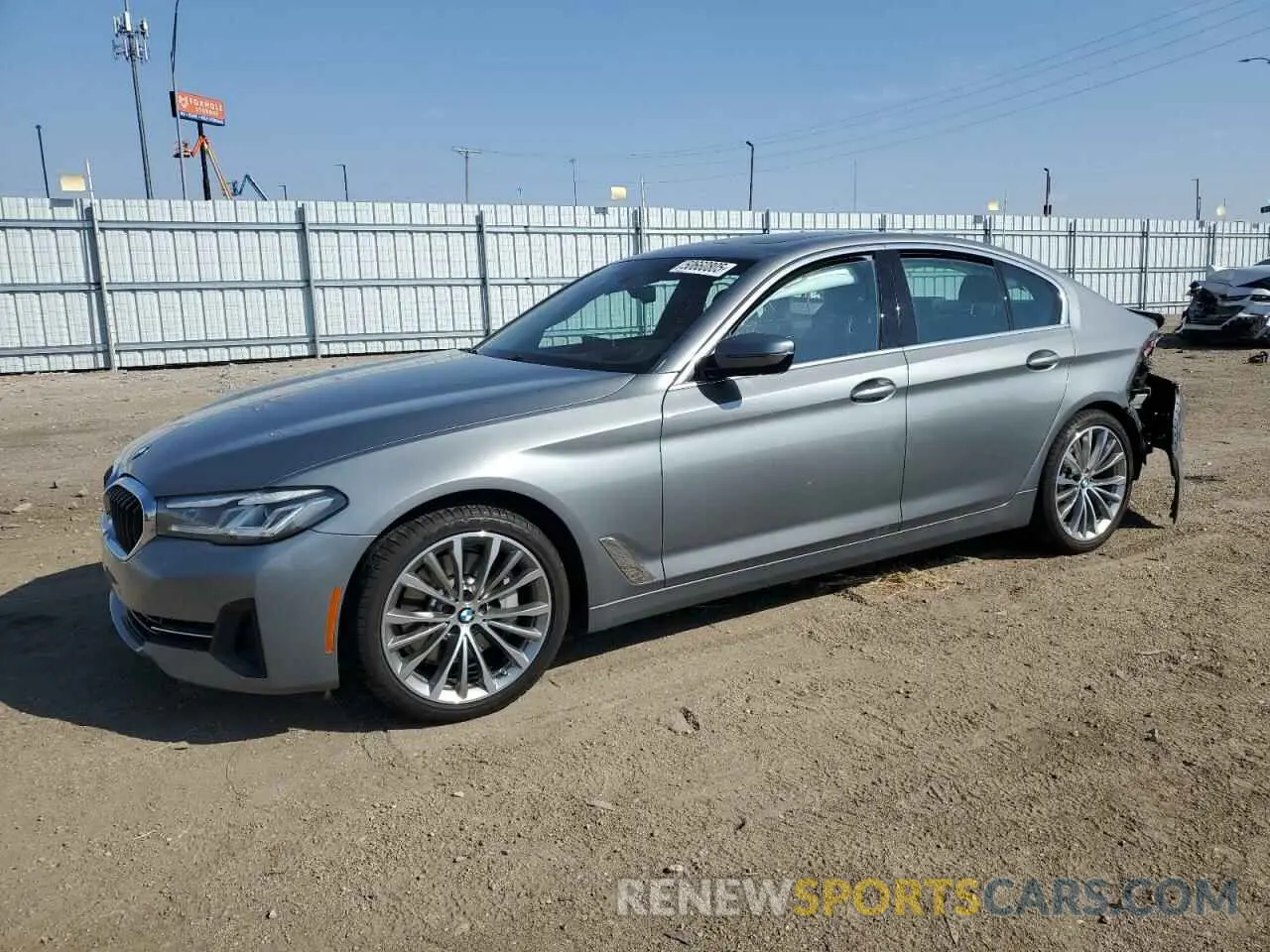 1 Photograph of a damaged car WBA13BJ0XPWY17065 BMW 5 SERIES 2023