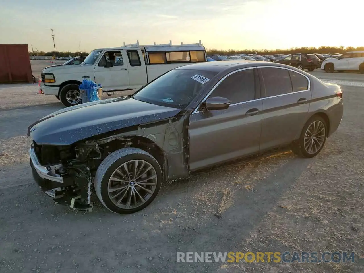 1 Photograph of a damaged car WBA53BH04PCN21757 BMW 5 SERIES 2023