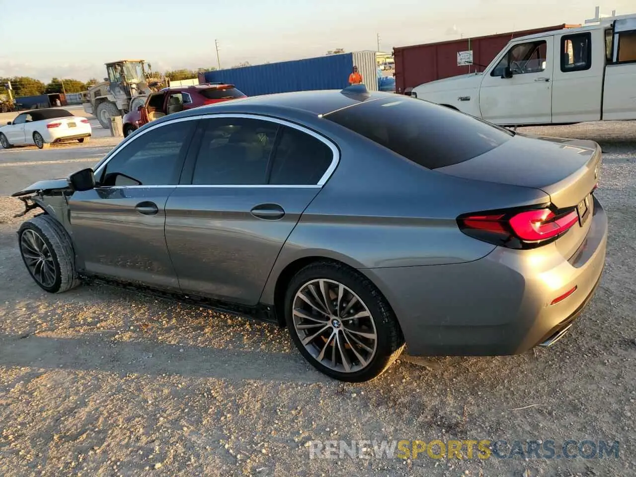 2 Photograph of a damaged car WBA53BH04PCN21757 BMW 5 SERIES 2023