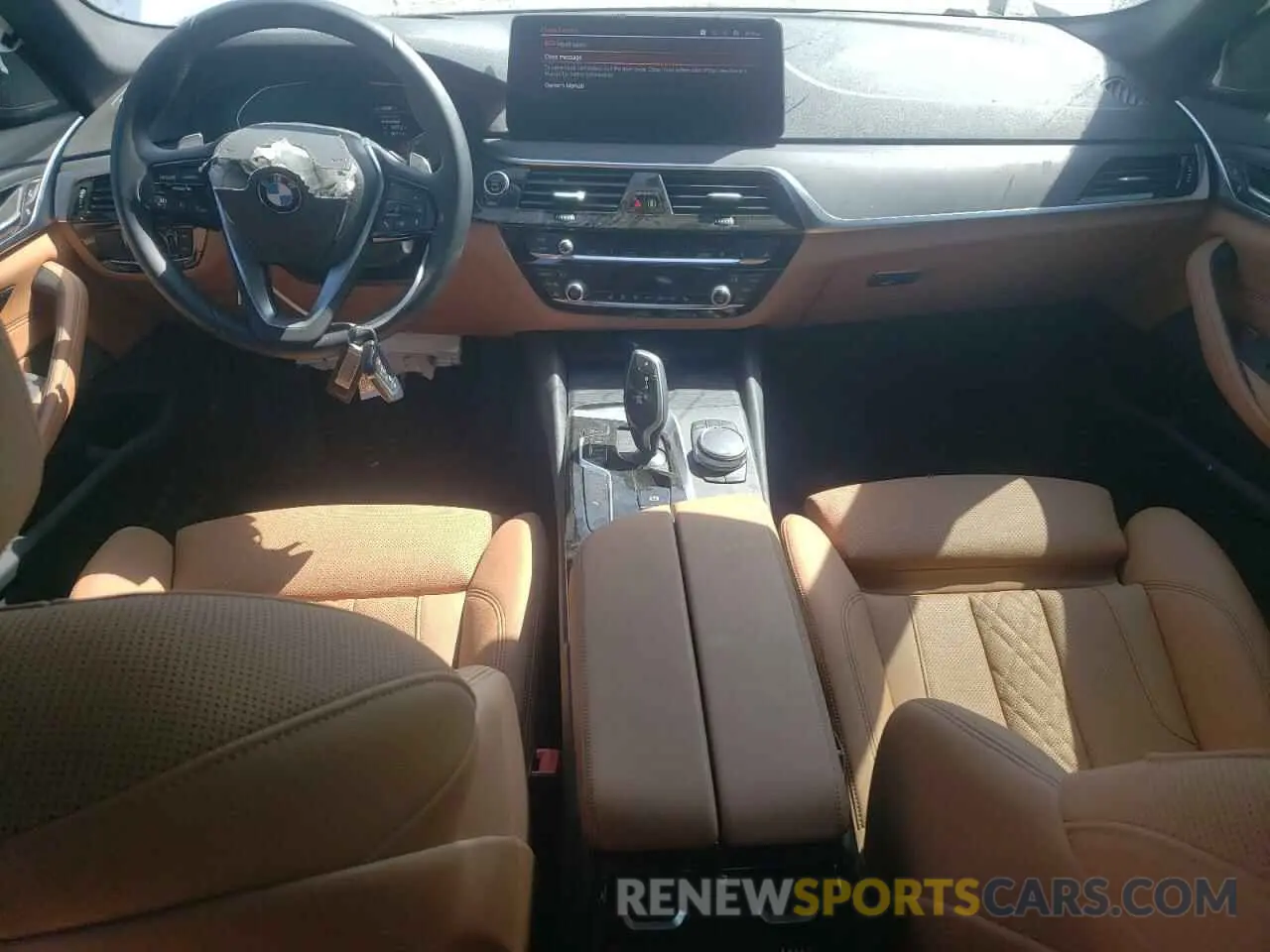8 Фотография поврежденного автомобиля WBA53BH07PCM86048 BMW 5 SERIES 2023
