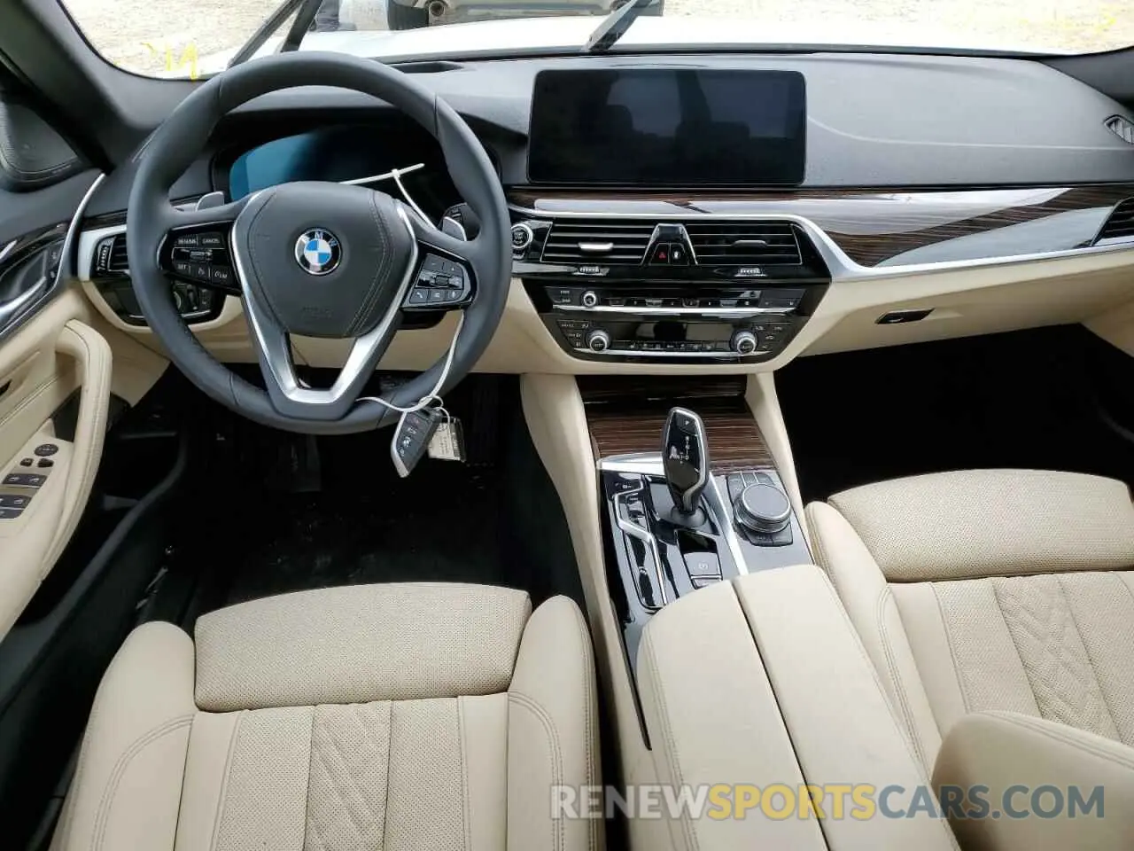 8 Фотография поврежденного автомобиля WBA53BH08PCL21612 BMW 5 SERIES 2023