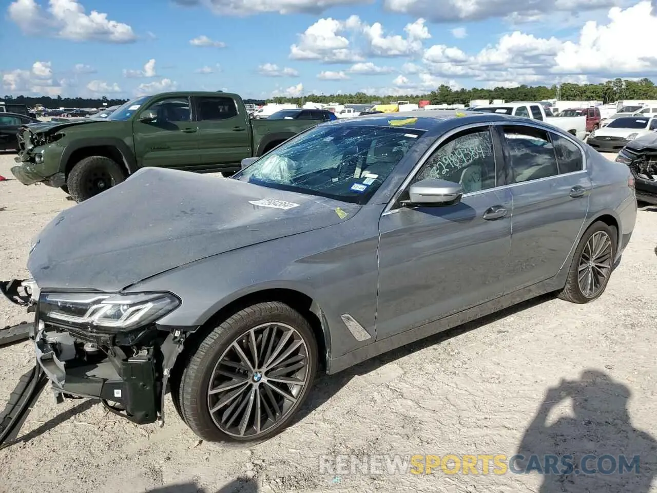 1 Photograph of a damaged car WBA53BJ00PCM01464 BMW 5 SERIES 2023