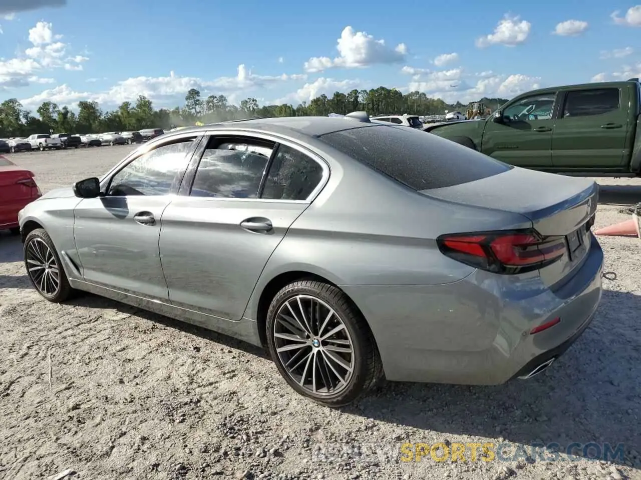 2 Photograph of a damaged car WBA53BJ00PCM01464 BMW 5 SERIES 2023