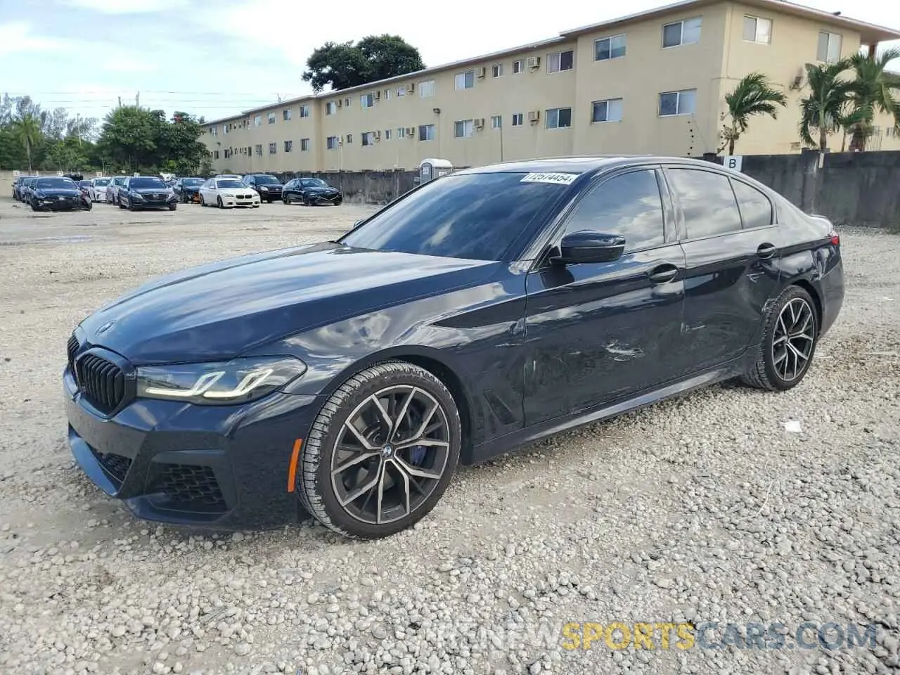 1 Photograph of a damaged car WBA73BJ00PWY18798 BMW 5 SERIES 2023