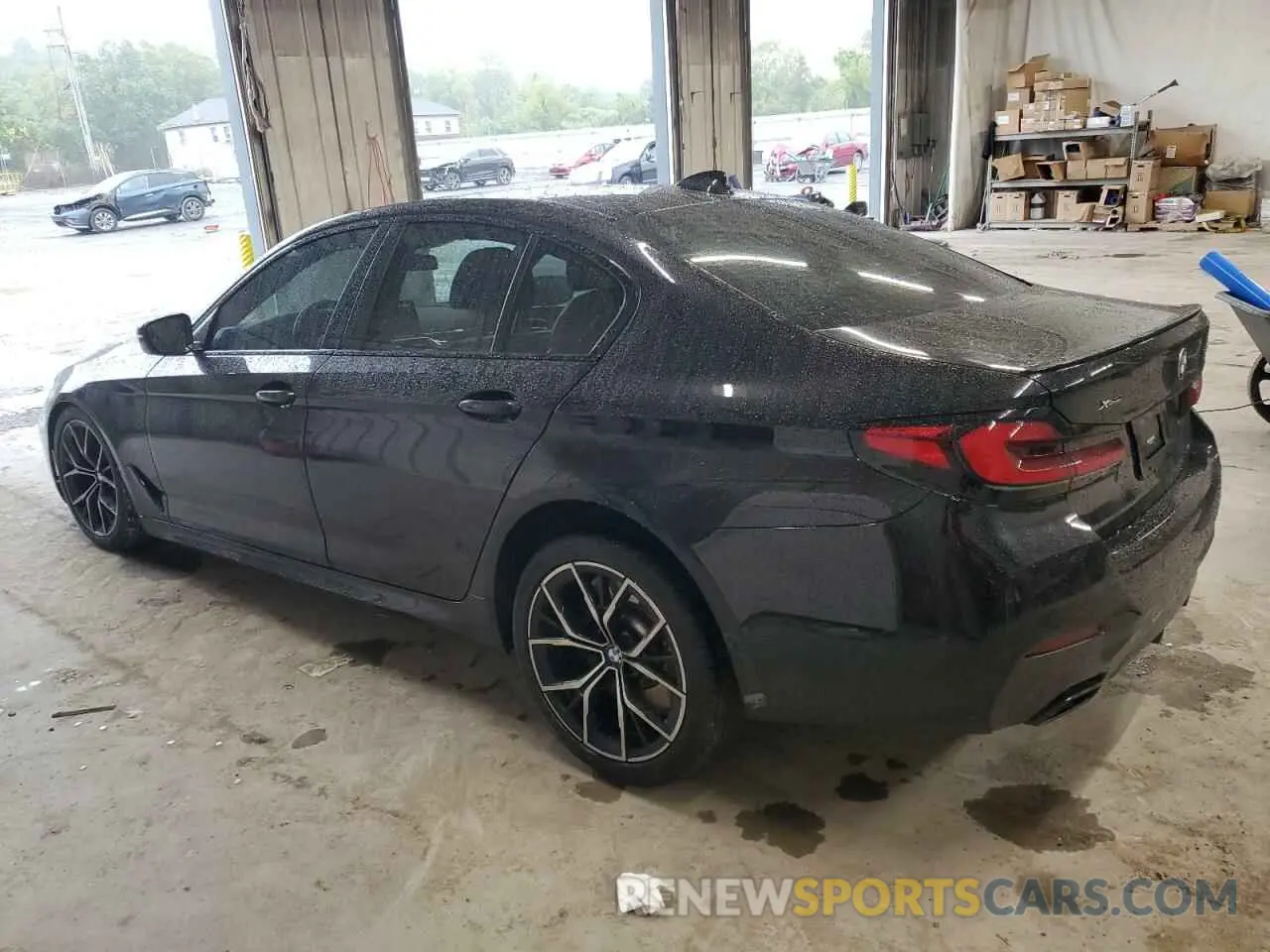 2 Photograph of a damaged car WBA73BJ02PCL24265 BMW 5 SERIES 2023