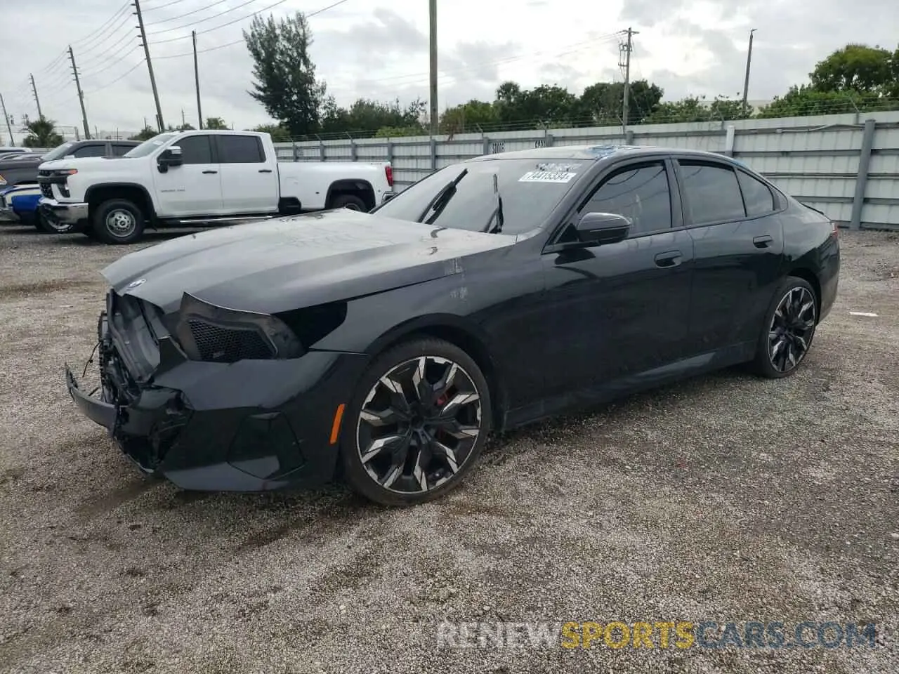 1 Photograph of a damaged car WBA43FJ00RCP78785 BMW 5 SERIES 2024
