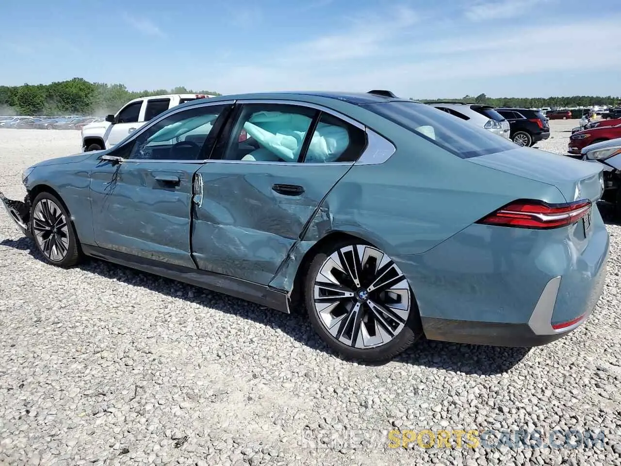 2 Photograph of a damaged car WBA43FJ0XRCR56606 BMW 5 SERIES 2024