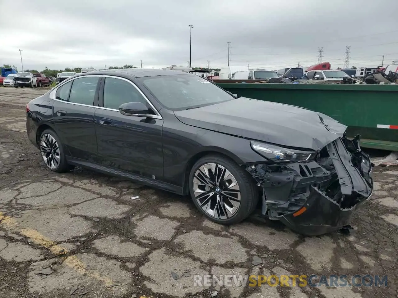 4 Photograph of a damaged car WBA53FJ05RCP86109 BMW 5 SERIES 2024