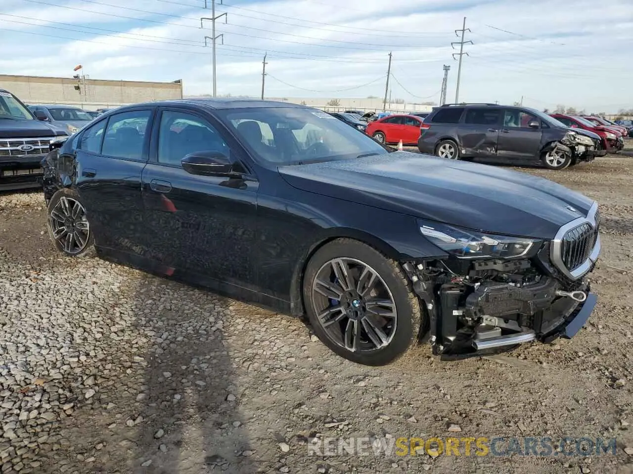 4 Photograph of a damaged car WBA53FJ07RCS03474 BMW 5 SERIES 2024