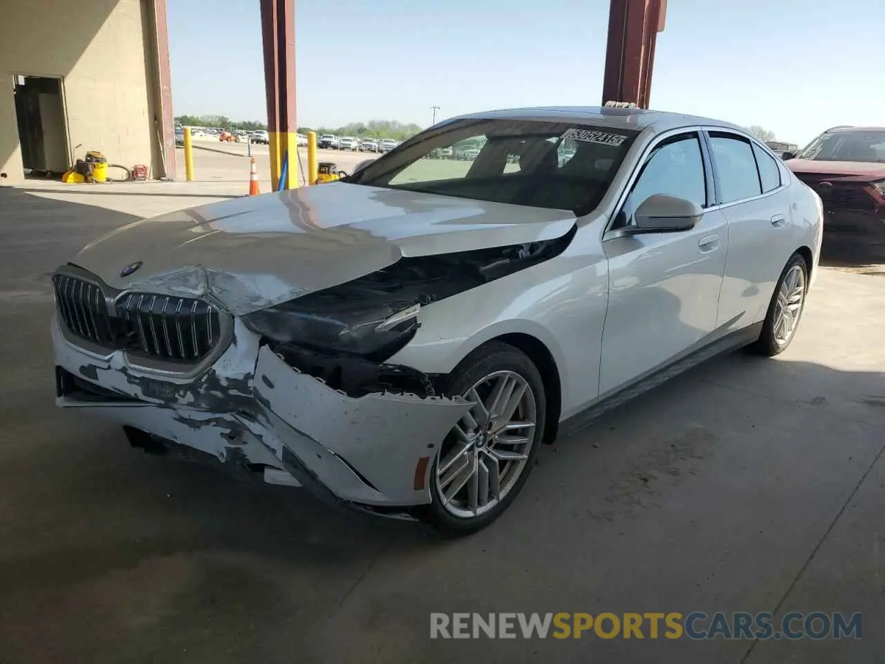 1 Photograph of a damaged car WBA53FJ0XRCS45573 BMW 5 SERIES 2024