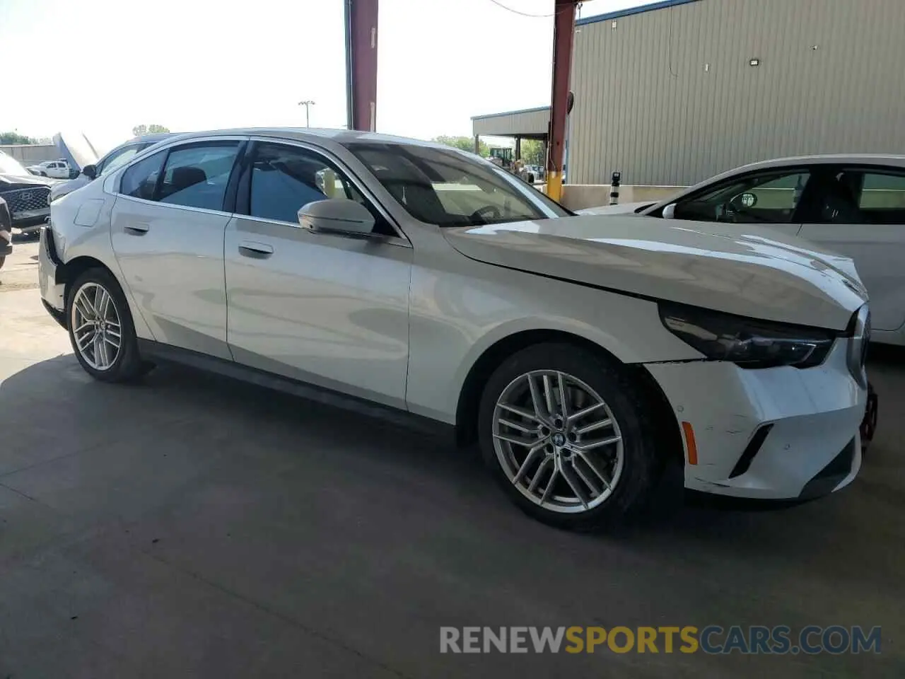 4 Photograph of a damaged car WBA53FJ0XRCS45573 BMW 5 SERIES 2024
