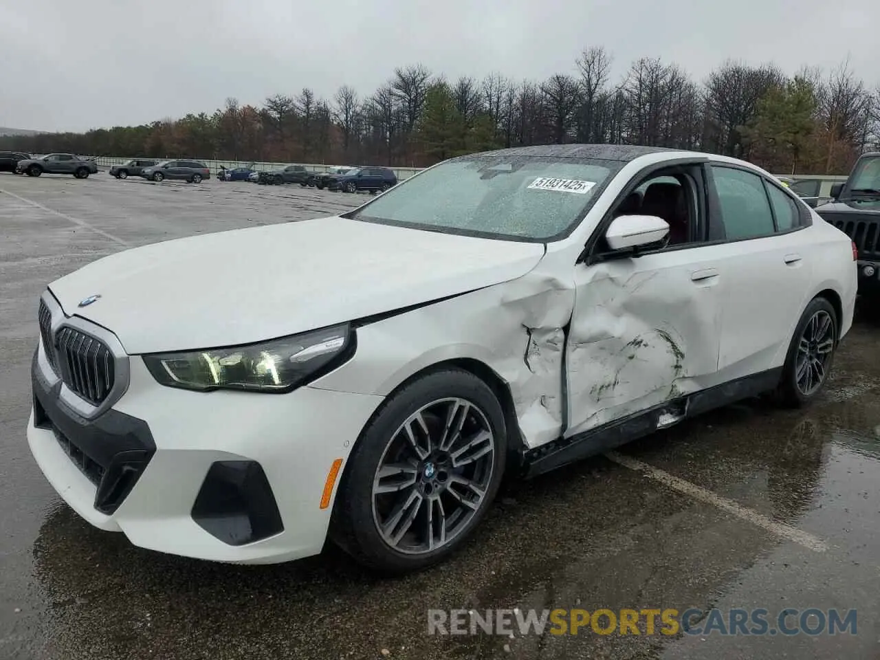 1 Photograph of a damaged car WBA53FJ0XSCU12570 BMW 5 SERIES 2025