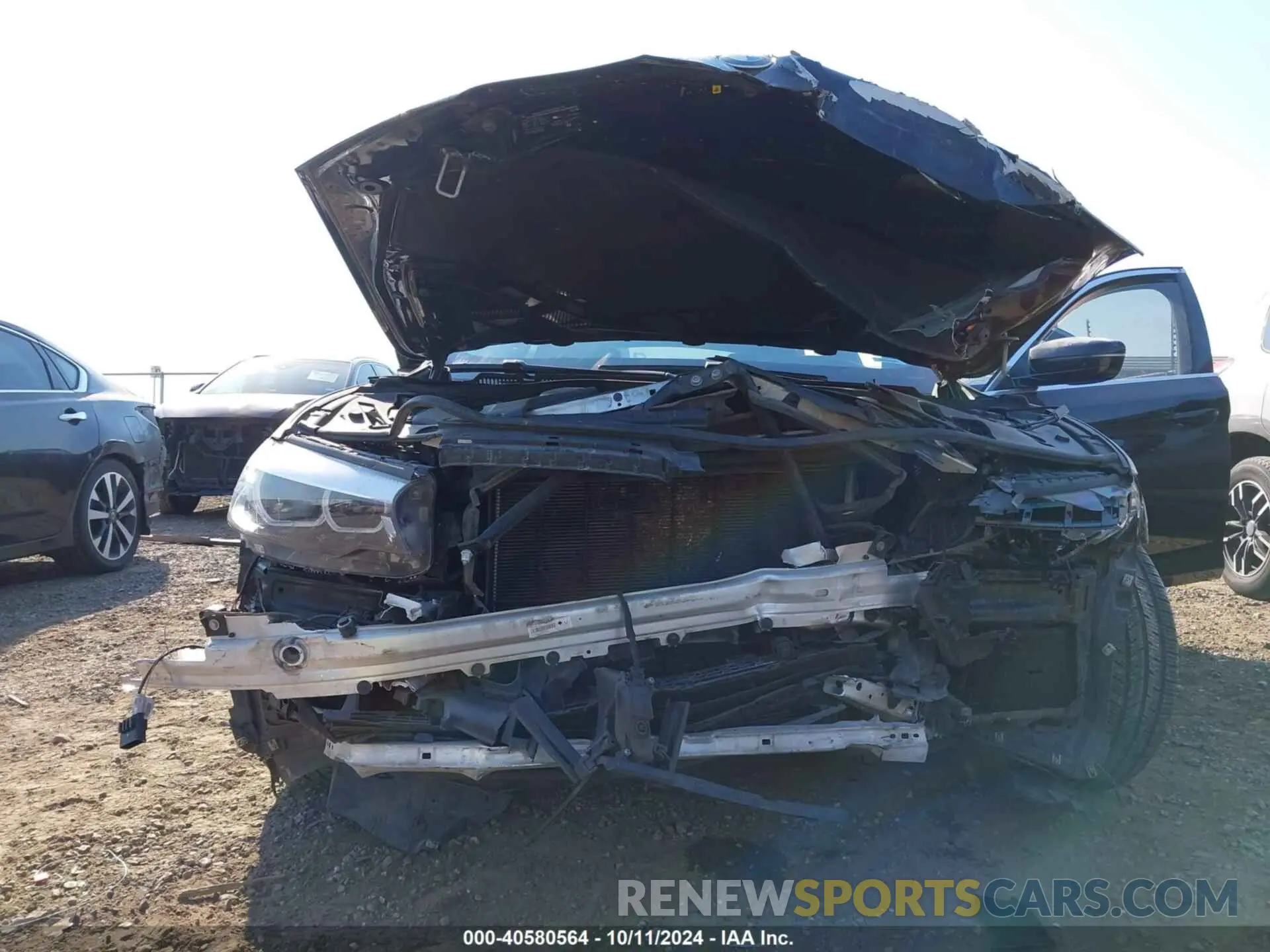 6 Photograph of a damaged car WBAJR7C07LCE12367 BMW 530 2020