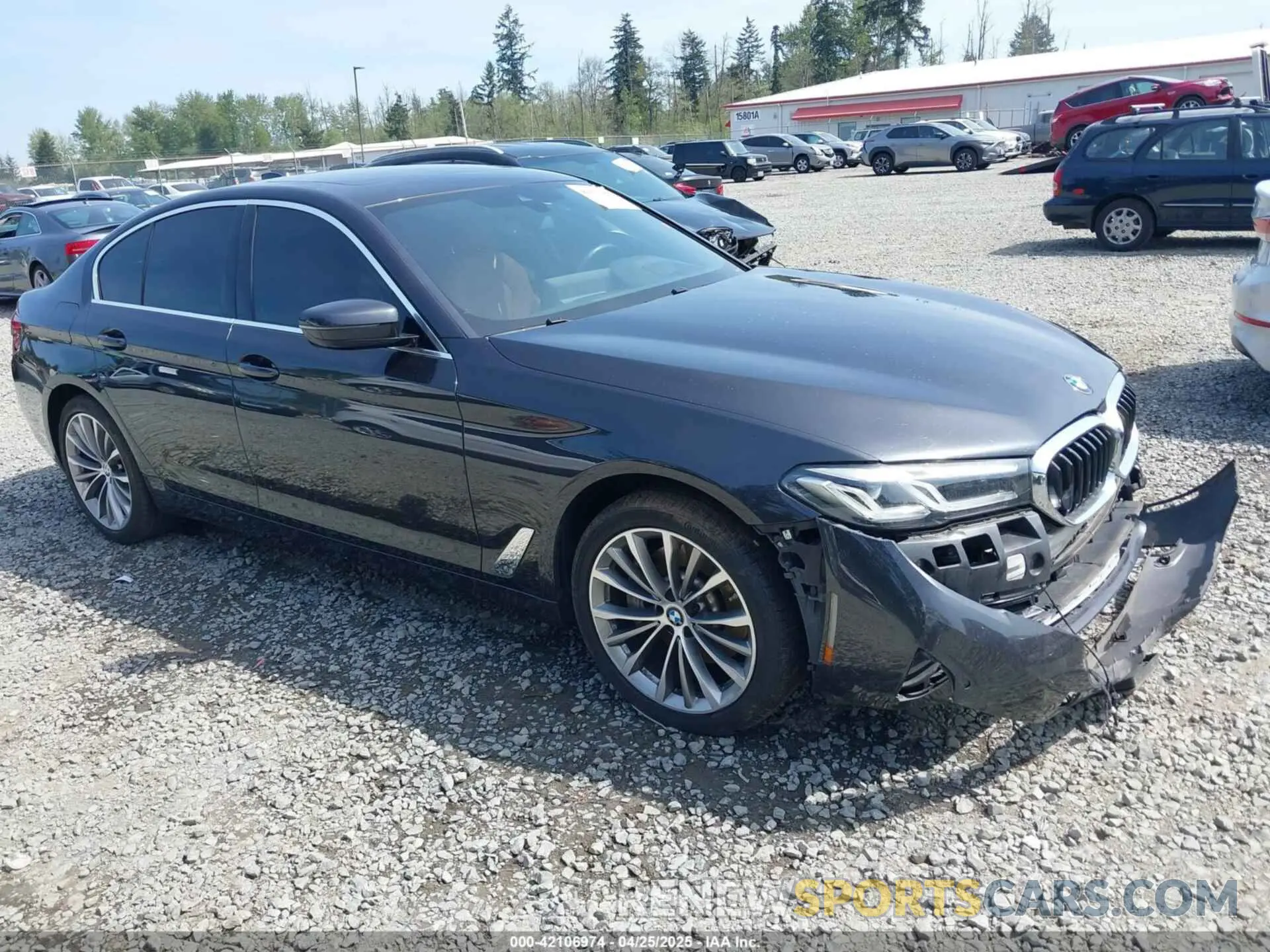 1 Фотография поврежденного автомобиля WBA13BJ09NWX51234 BMW 530 2022