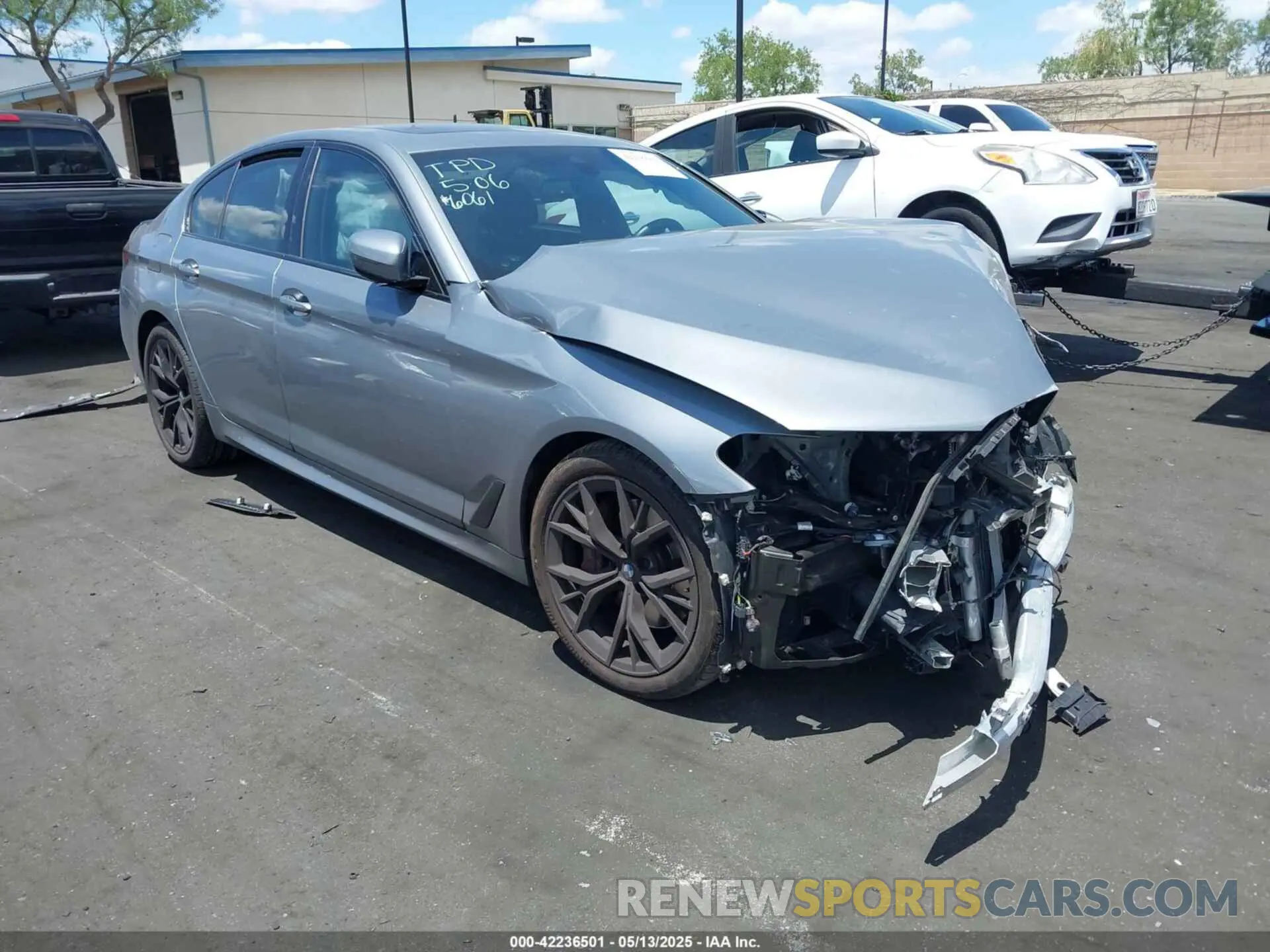1 Photograph of a damaged car WBA53BH03PWY06061 BMW 530 2023