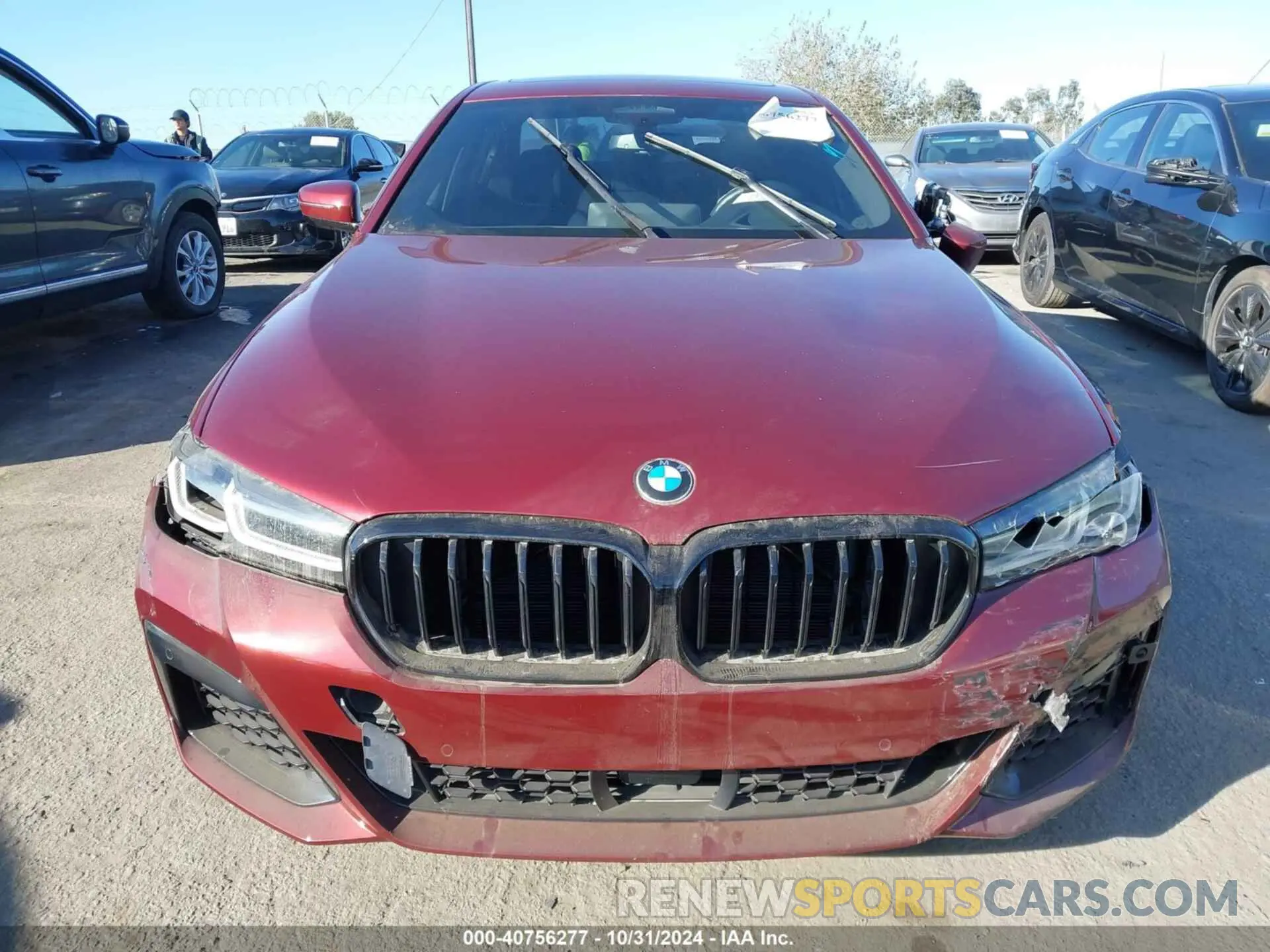 12 Фотография поврежденного автомобиля WBA53BH0XPCM79448 BMW 530 2023