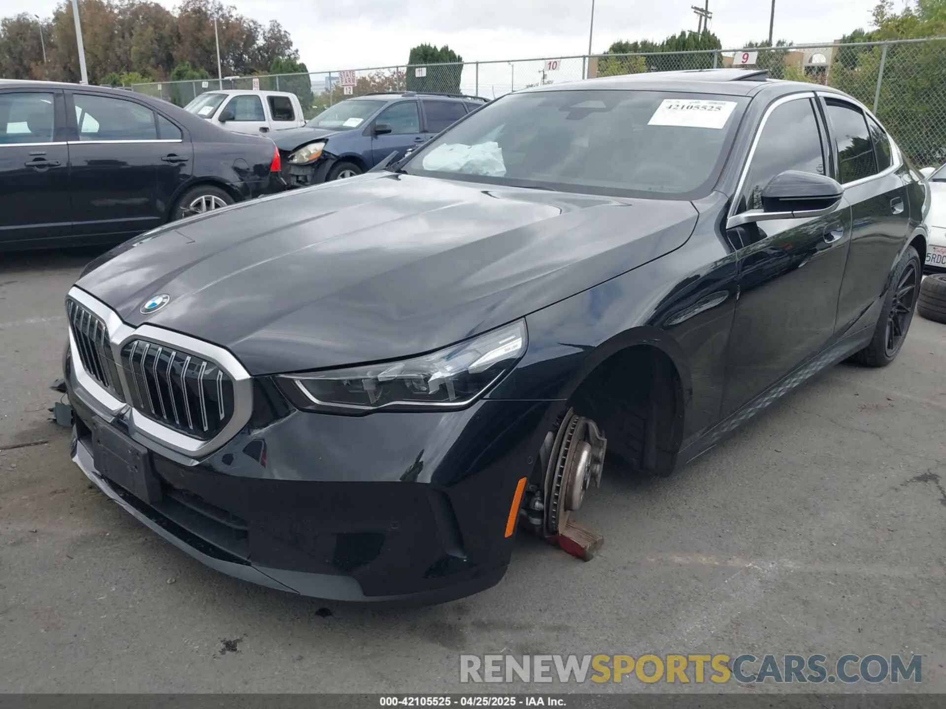 2 Photograph of a damaged car WBA43FJ09RCR92657 BMW 530 2024