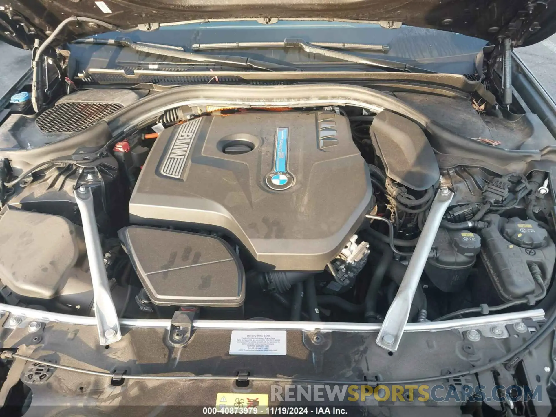 10 Photograph of a damaged car WBAJA9C57KB389110 BMW 530E 2019