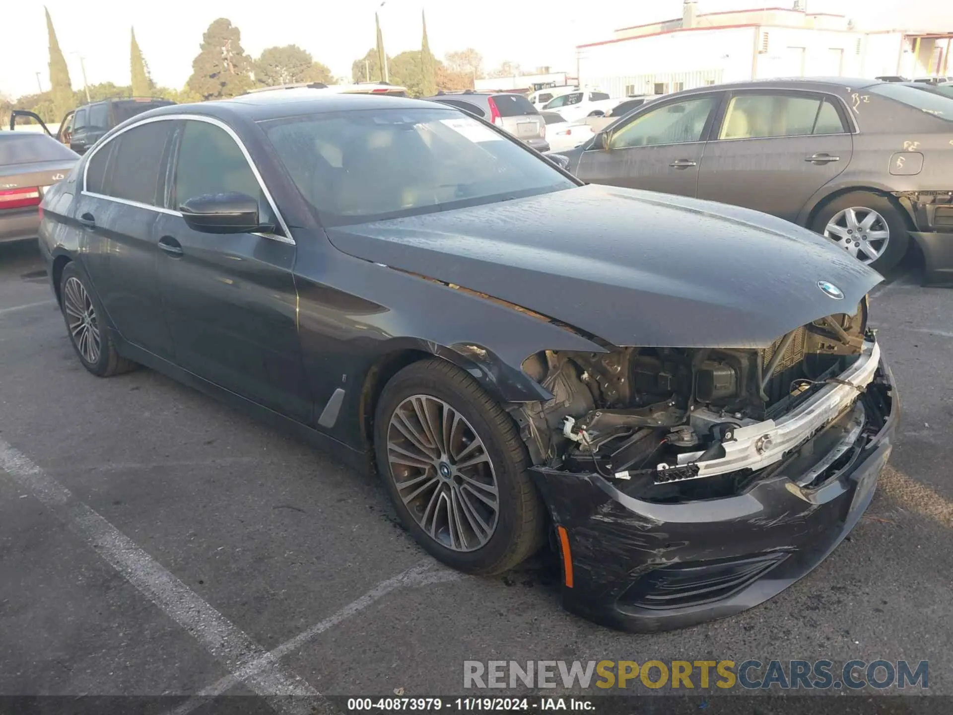 13 Photograph of a damaged car WBAJA9C57KB389110 BMW 530E 2019