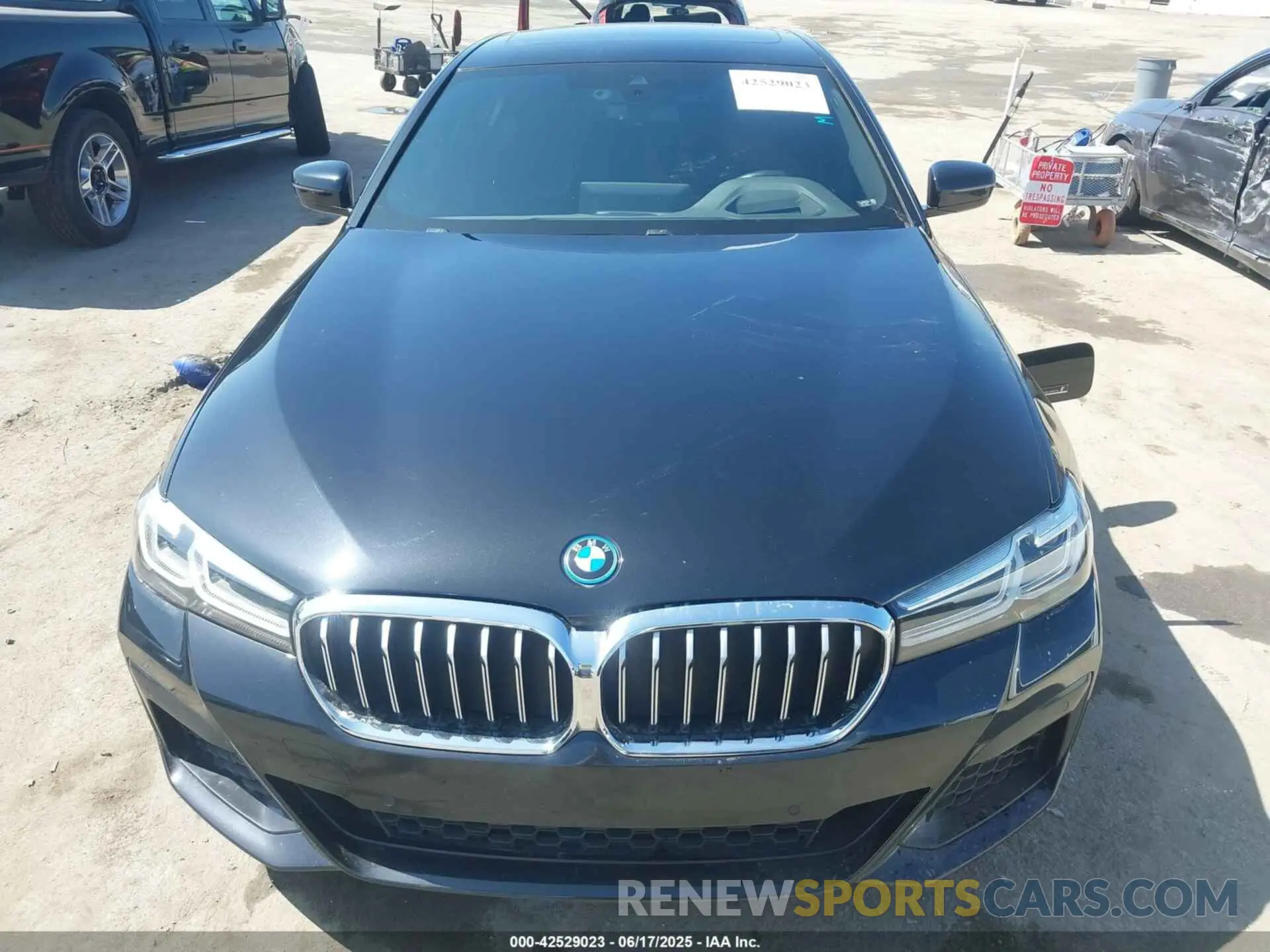 12 Photograph of a damaged car WBA13AG02PCL57323 BMW 530E 2023