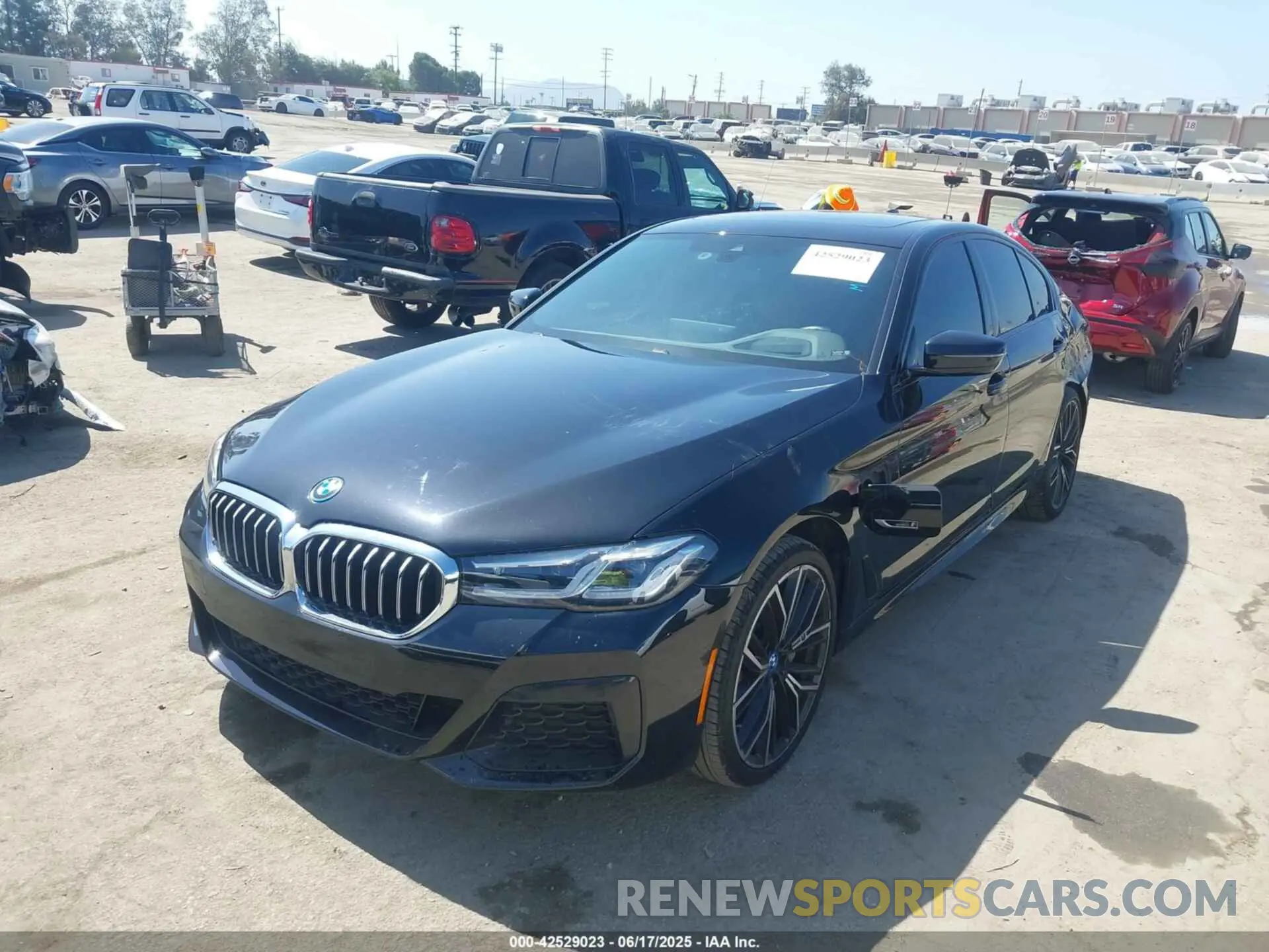 2 Photograph of a damaged car WBA13AG02PCL57323 BMW 530E 2023