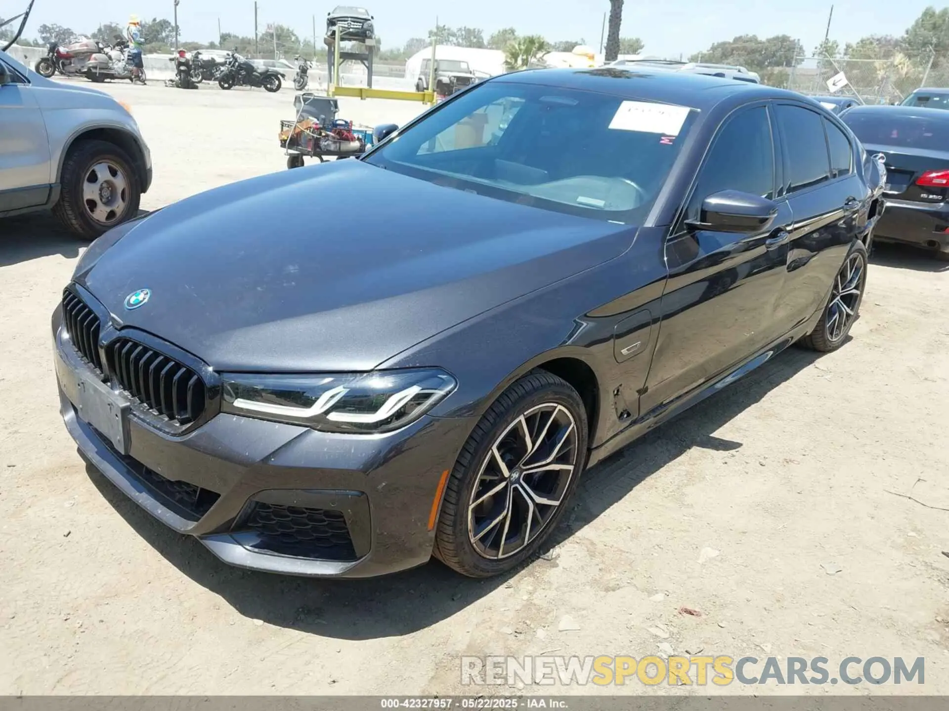 2 Photograph of a damaged car WBA13AG05PCL73810 BMW 530E 2023