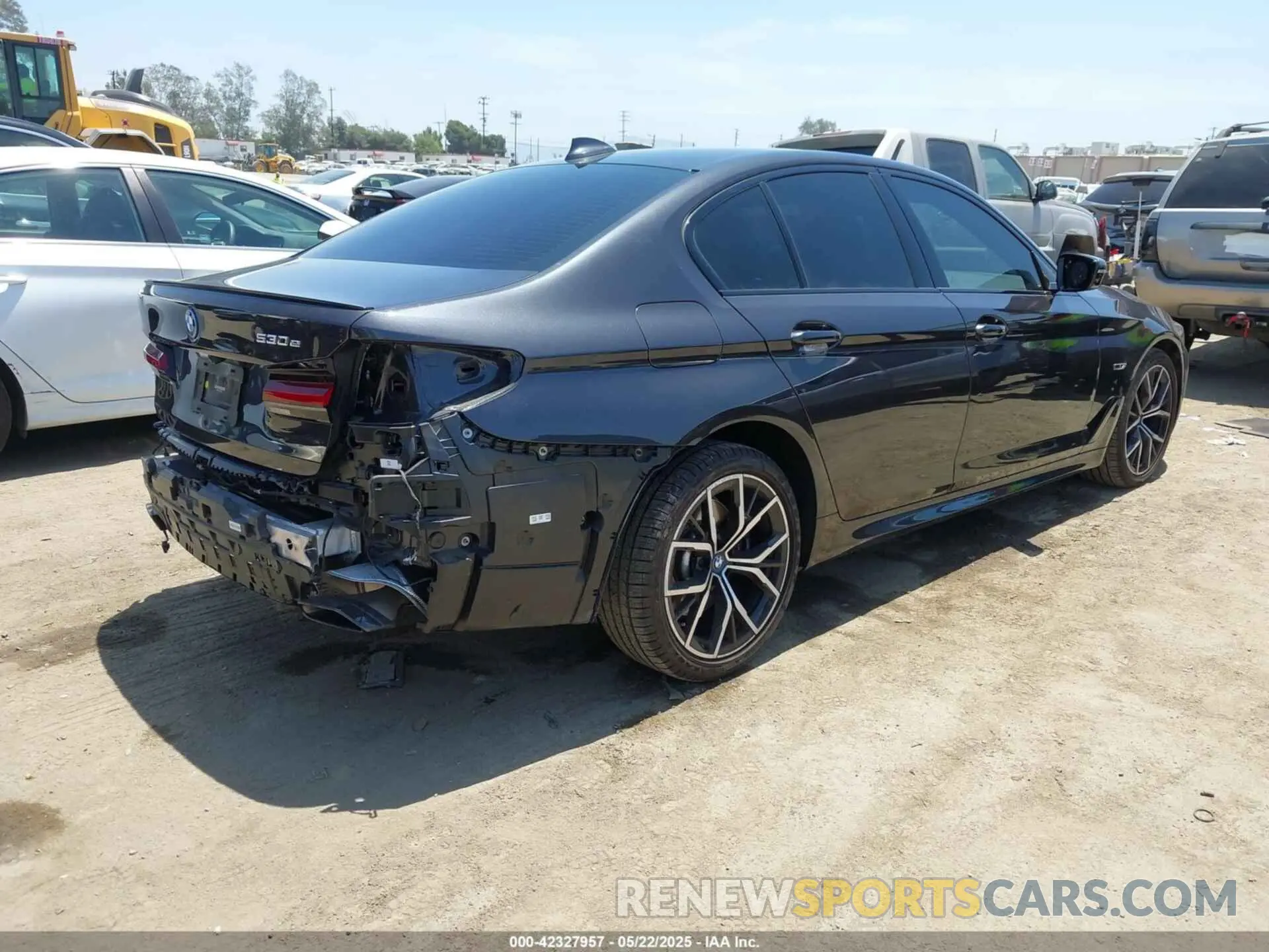 4 Photograph of a damaged car WBA13AG05PCL73810 BMW 530E 2023