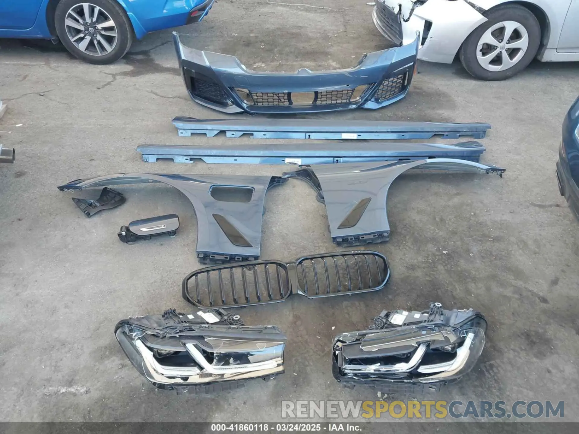 12 Photograph of a damaged car WBA13AG05PCM09852 BMW 530E 2023
