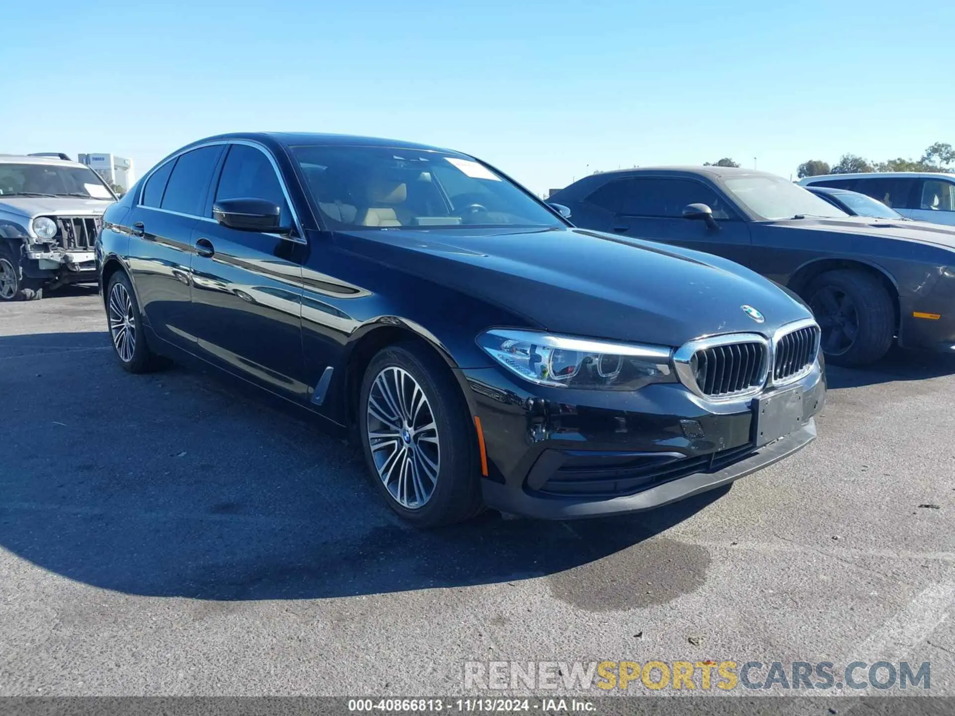 1 Photograph of a damaged car WBAJA5C53KBX86922 BMW 530I 2019