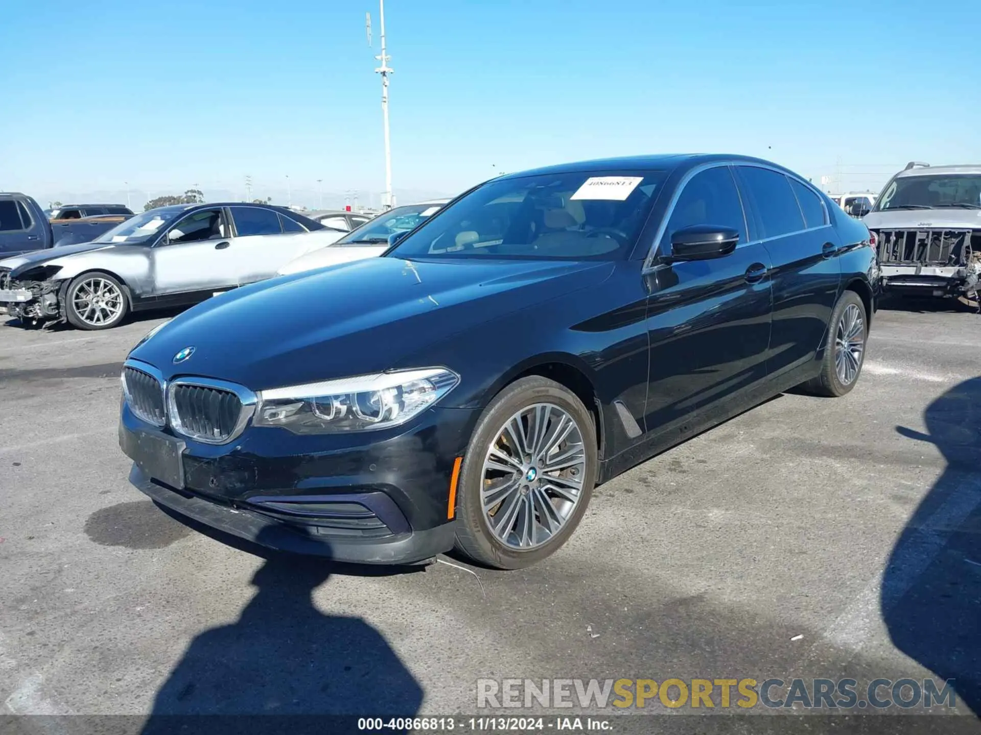 2 Photograph of a damaged car WBAJA5C53KBX86922 BMW 530I 2019