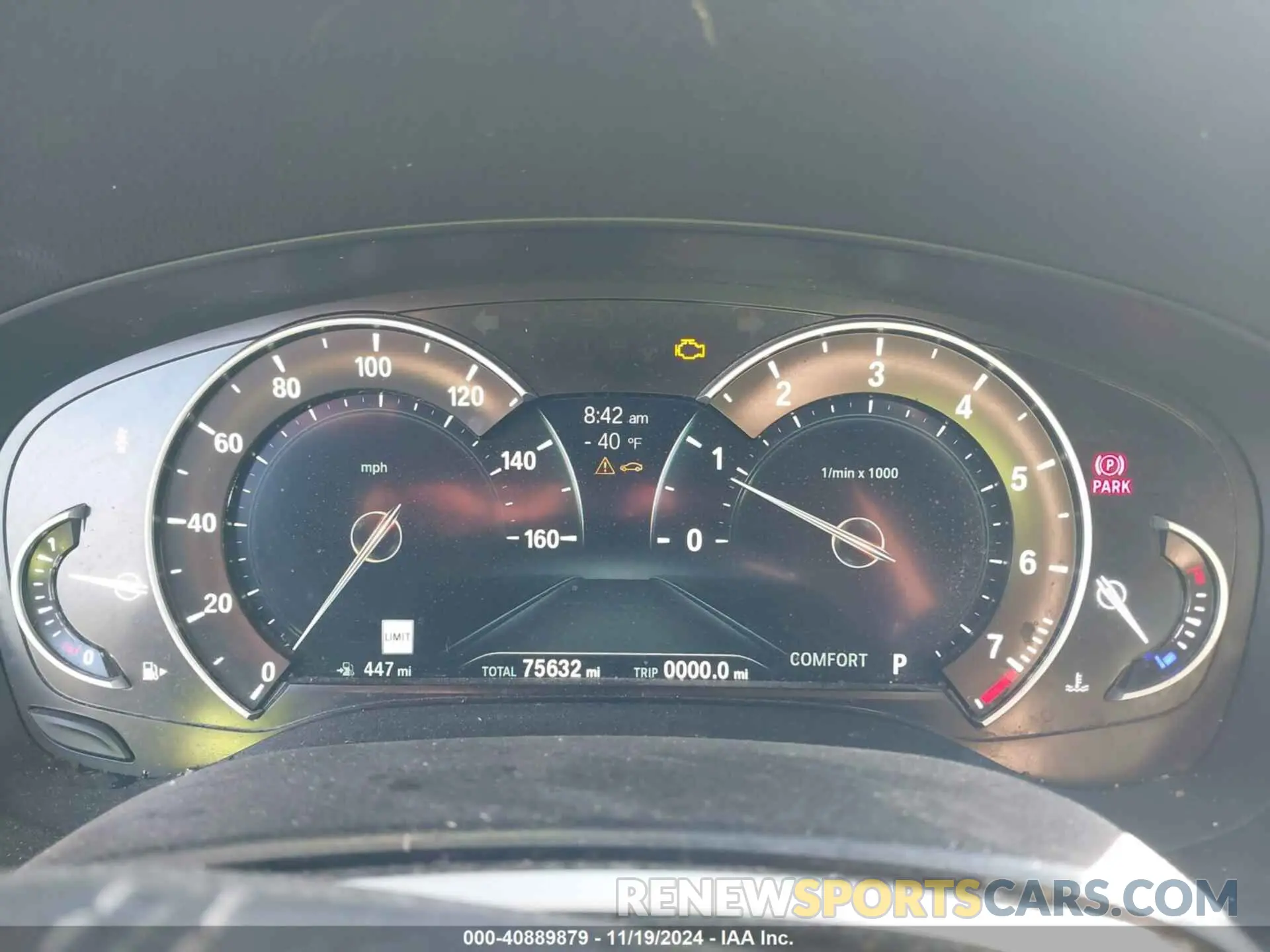 7 Photograph of a damaged car WBAJA5C54KWW38397 BMW 530I 2019