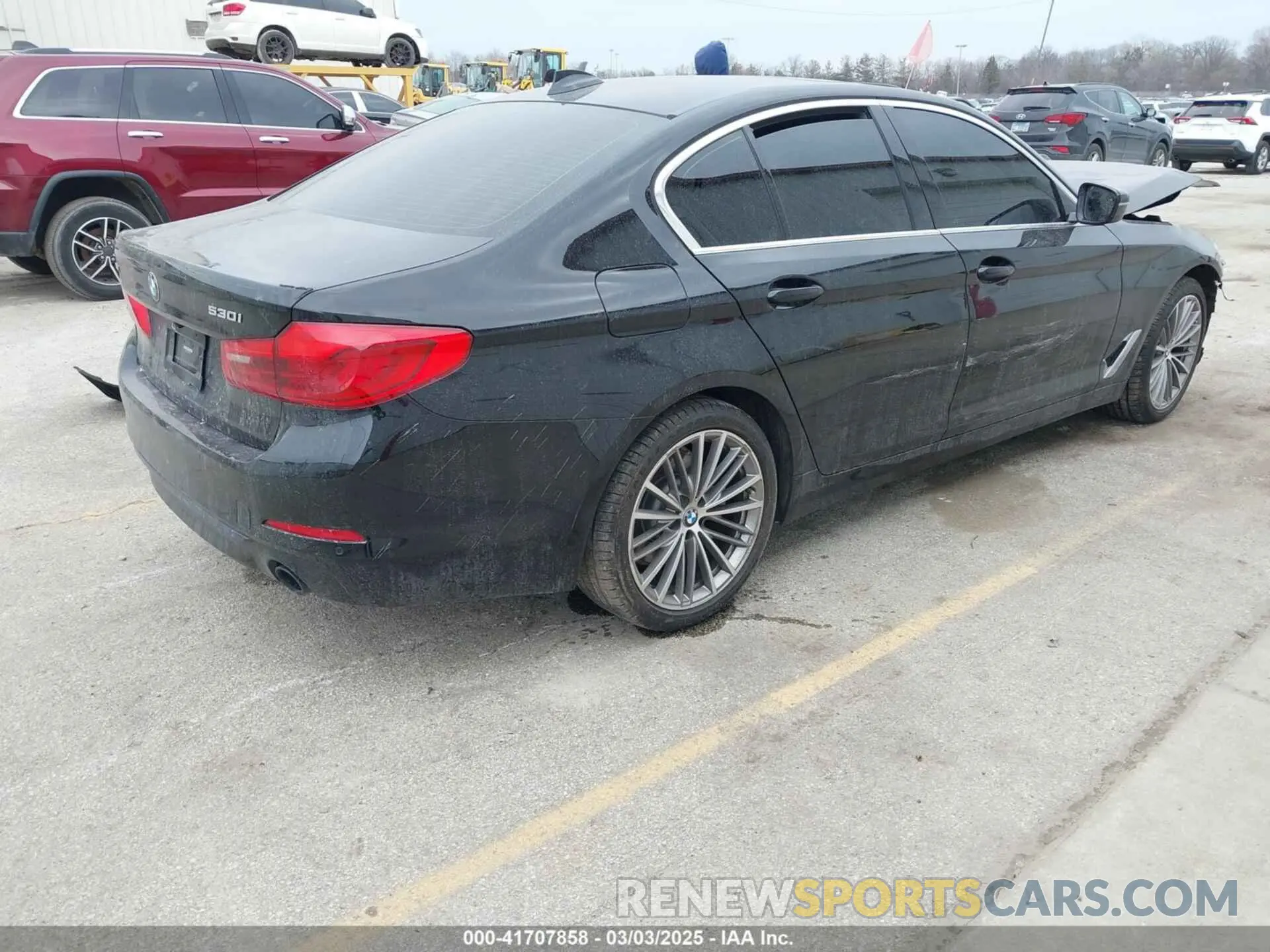 4 Photograph of a damaged car WBAJA7C50KWW38148 BMW 530I 2019