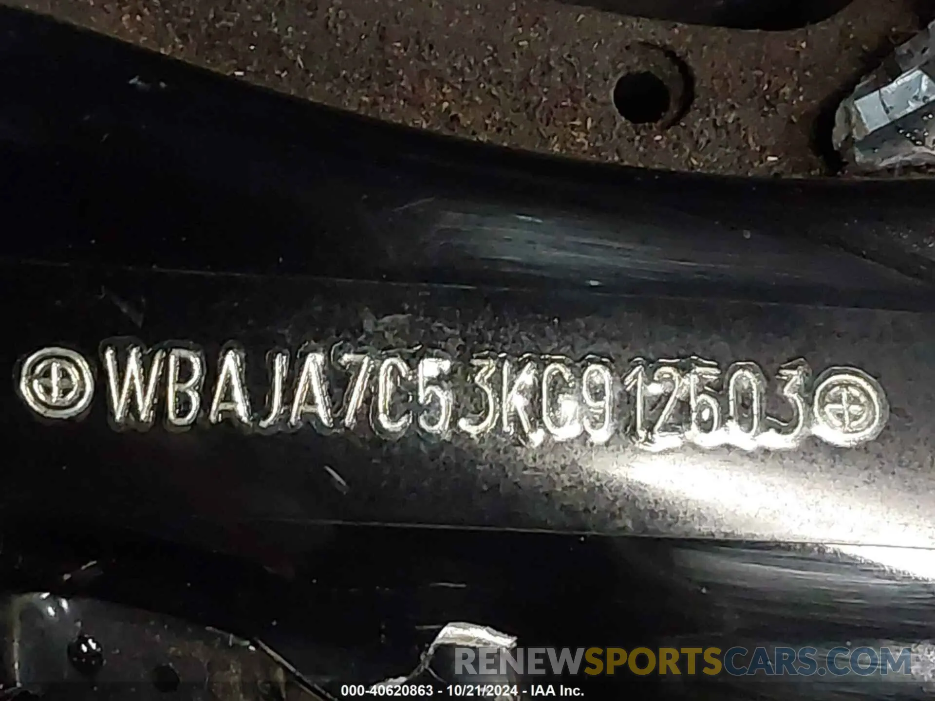 19 Фотография поврежденного автомобиля WBAJA7C53KG912503 BMW 530I 2019