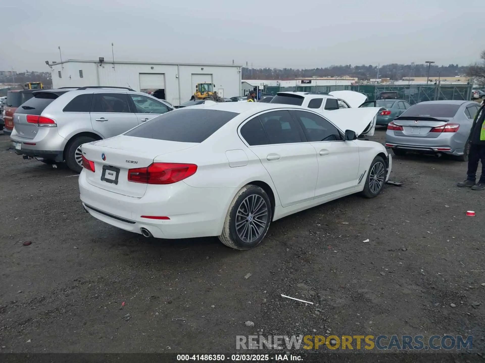 4 Photograph of a damaged car WBAJA7C55KWW09762 BMW 530I 2019