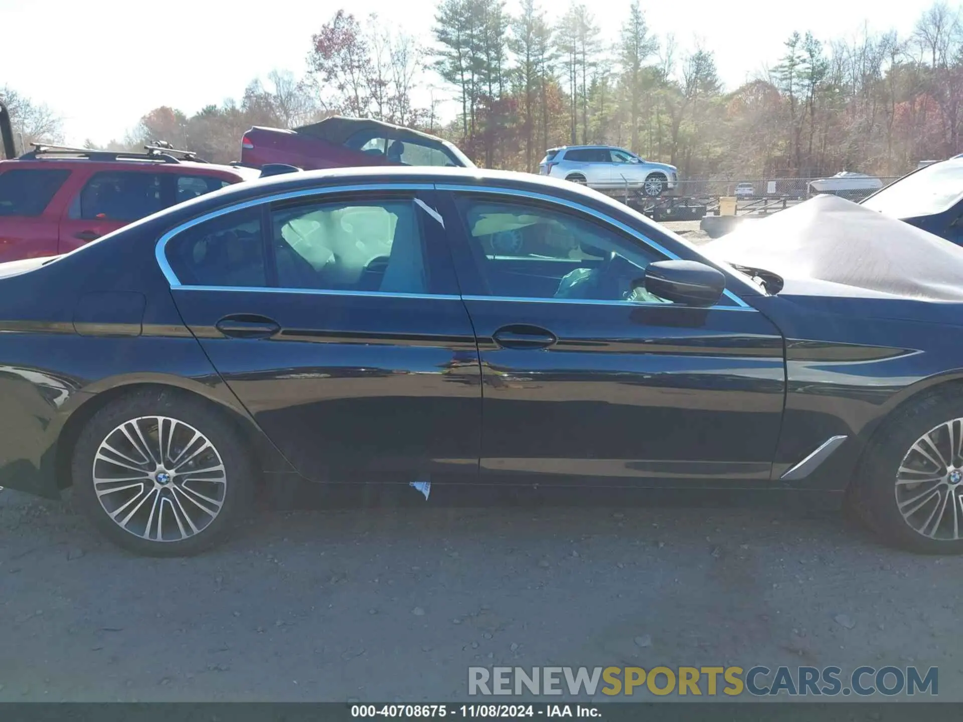 13 Photograph of a damaged car WBAJA7C58KWW18374 BMW 530I 2019