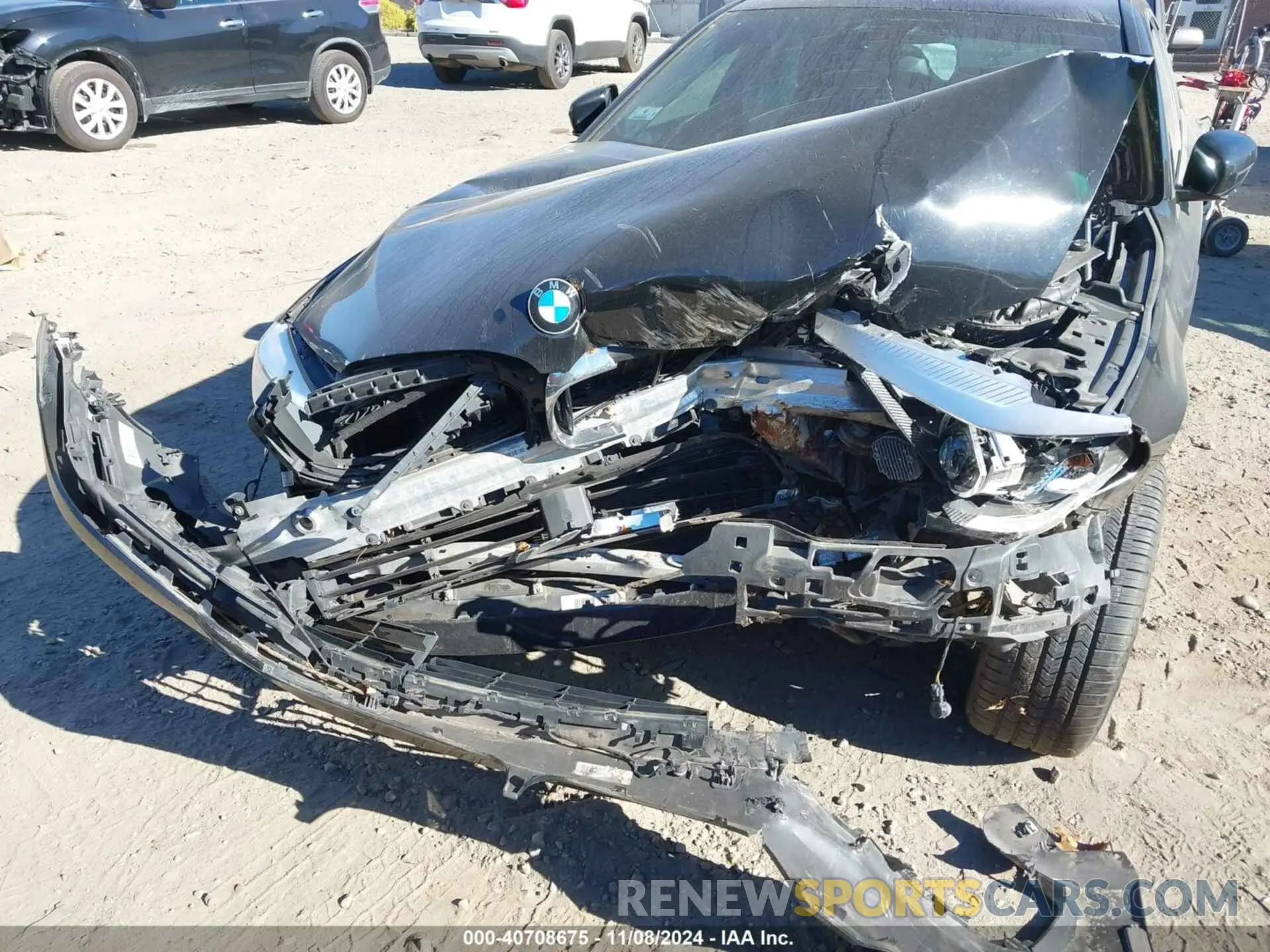 6 Photograph of a damaged car WBAJA7C58KWW18374 BMW 530I 2019