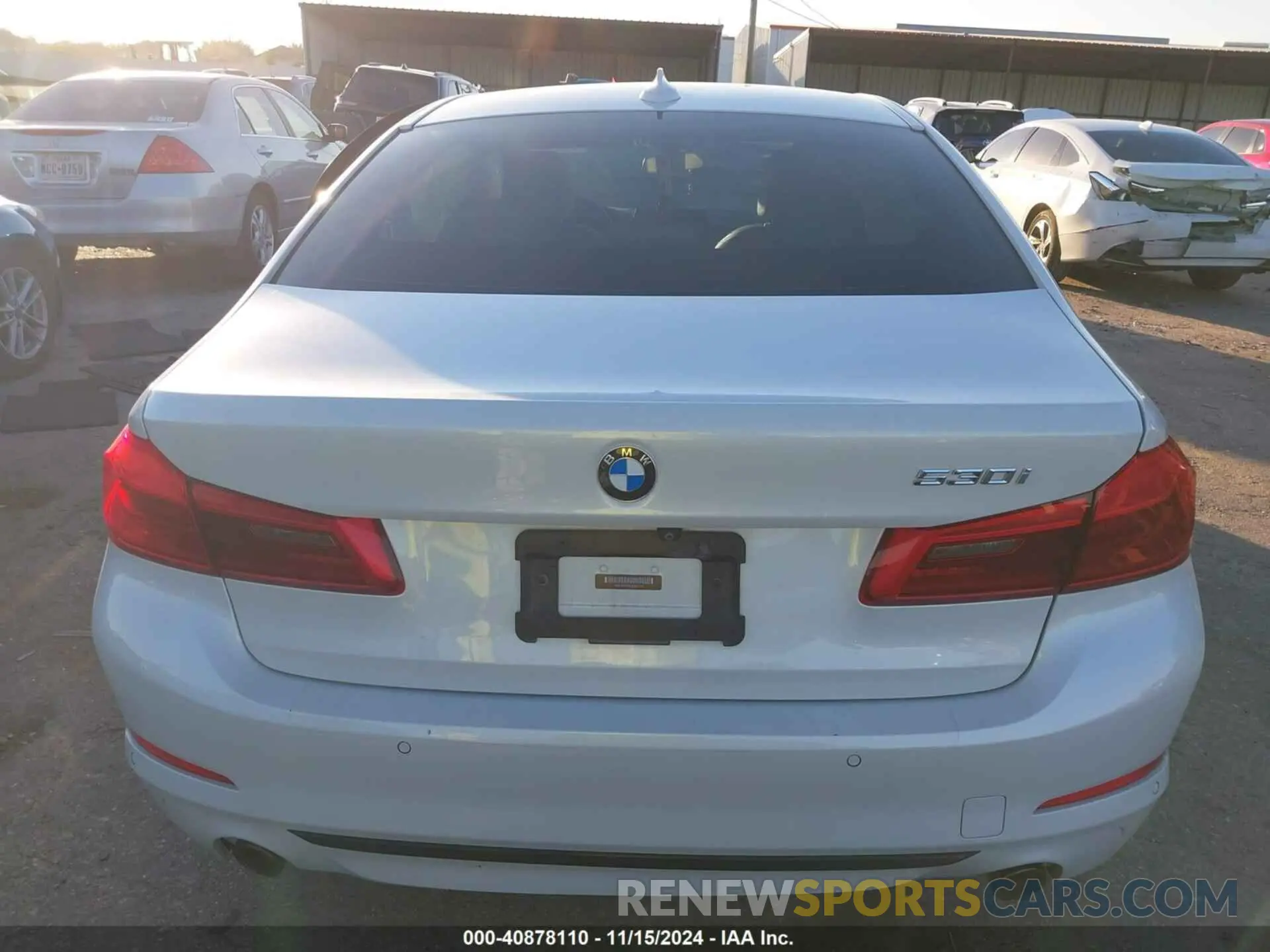 16 Photograph of a damaged car WBAJR3C00LWW61761 BMW 530I 2020